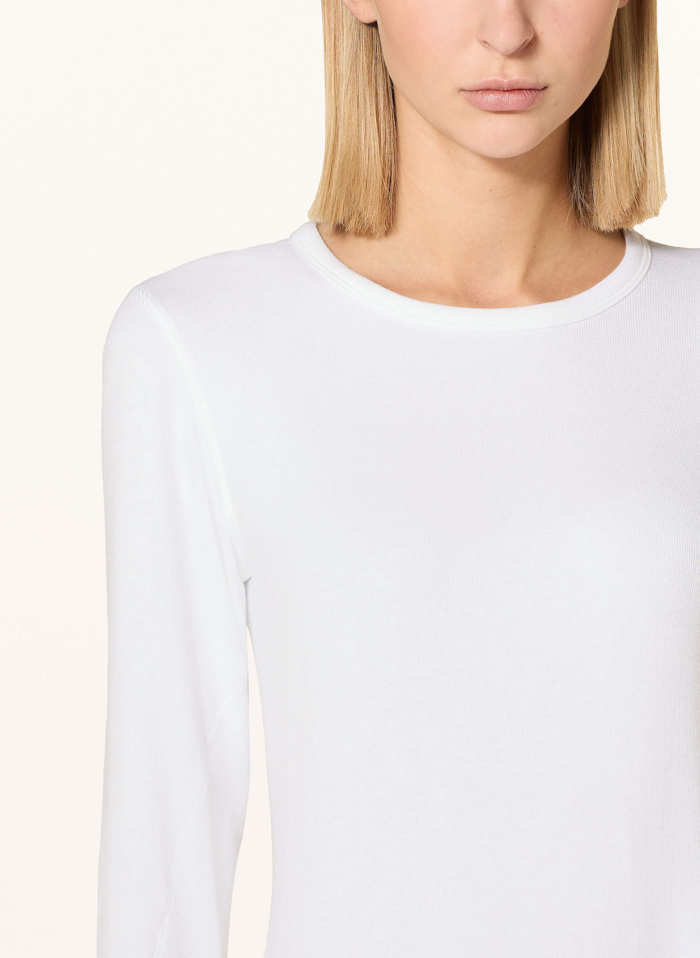 Thumbnail - Lululemon Longsleeve Hold Tight weiss