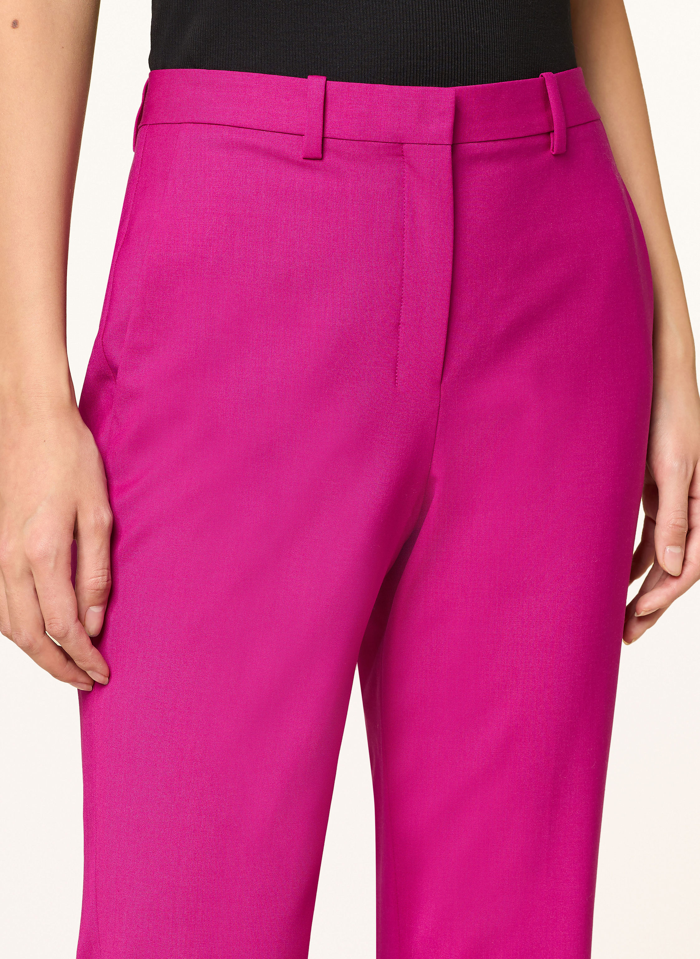 Thumbnail - Theory Bootcut-Hose pink