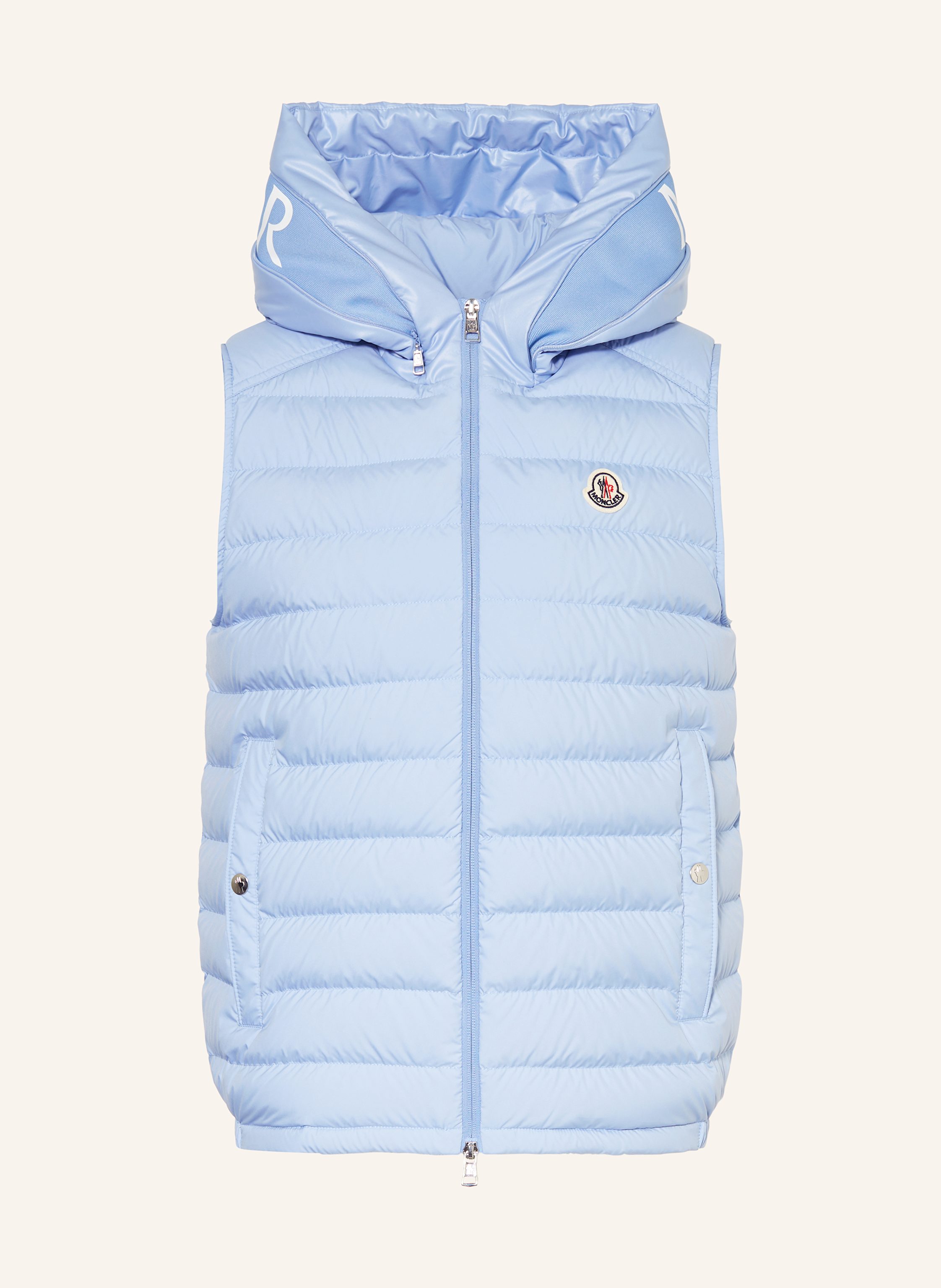 アウターその他 MONCLER Gui Down Gilet Light Blue Moncler-Gui-Vest-Sky-Blue-24SS