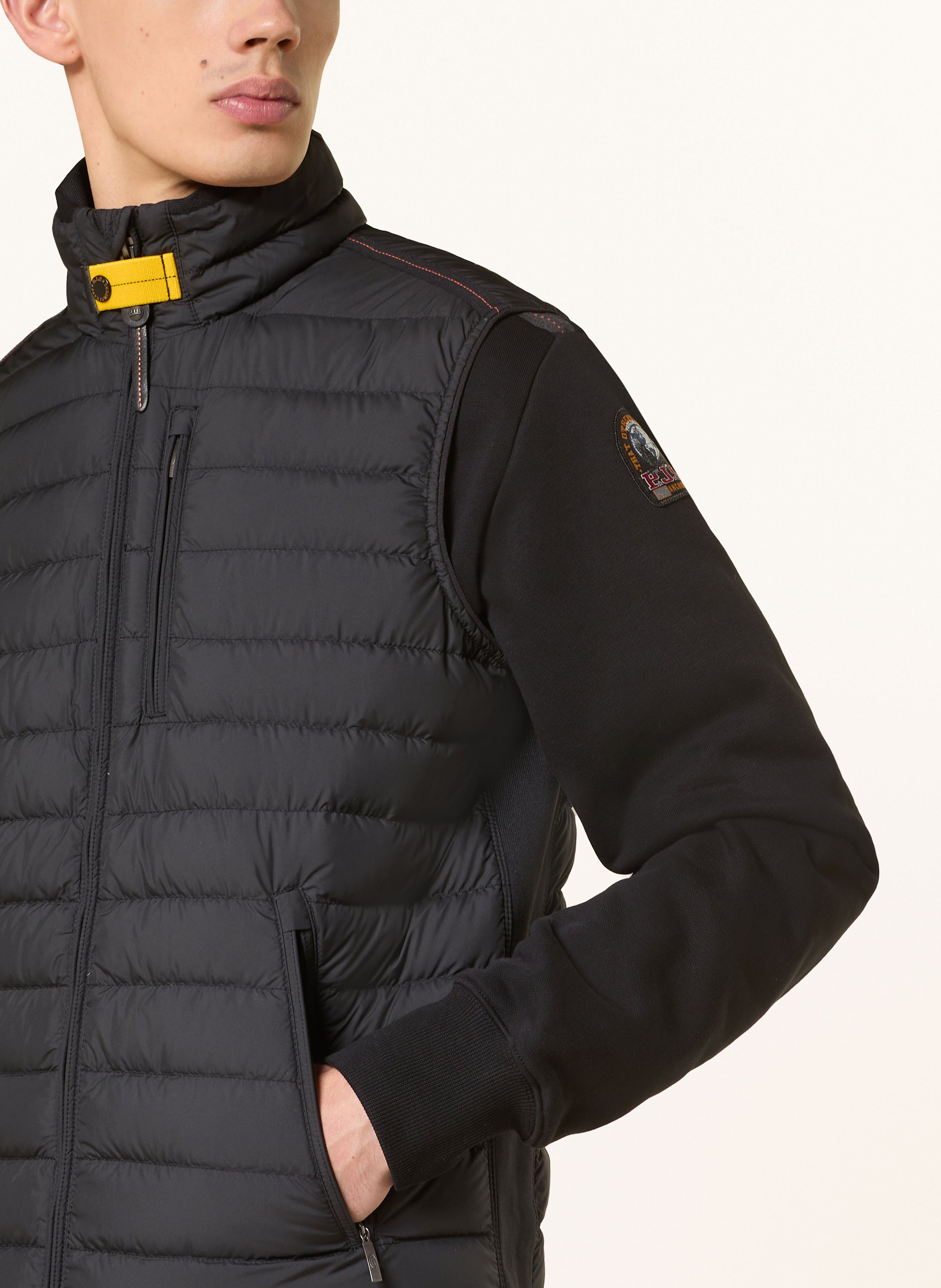Thumbnail - Parajumpers Lightweight-Daunenweste Perfect schwarz