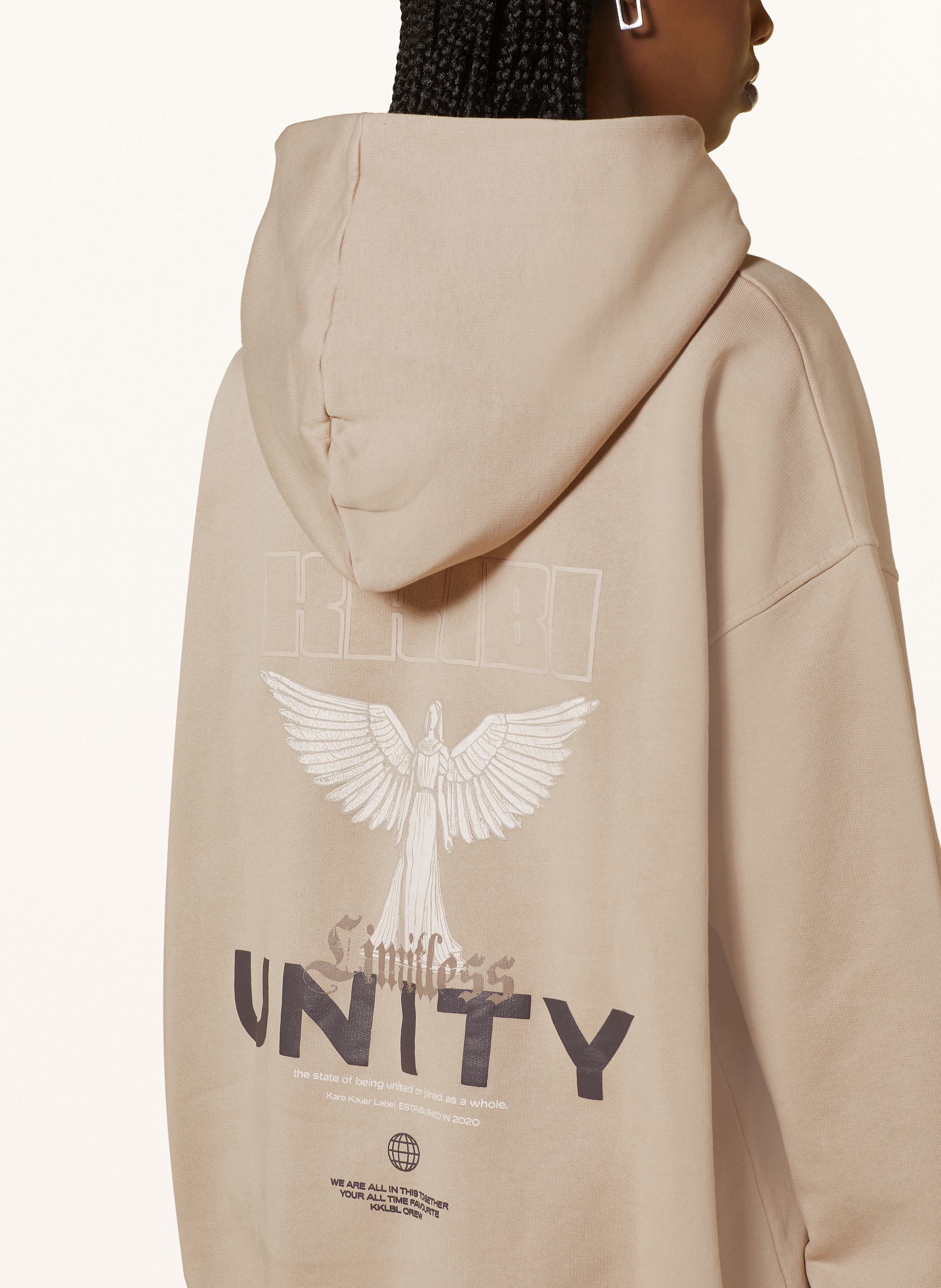 Thumbnail - Karo Kauer Oversized-Hoodie Unity beige