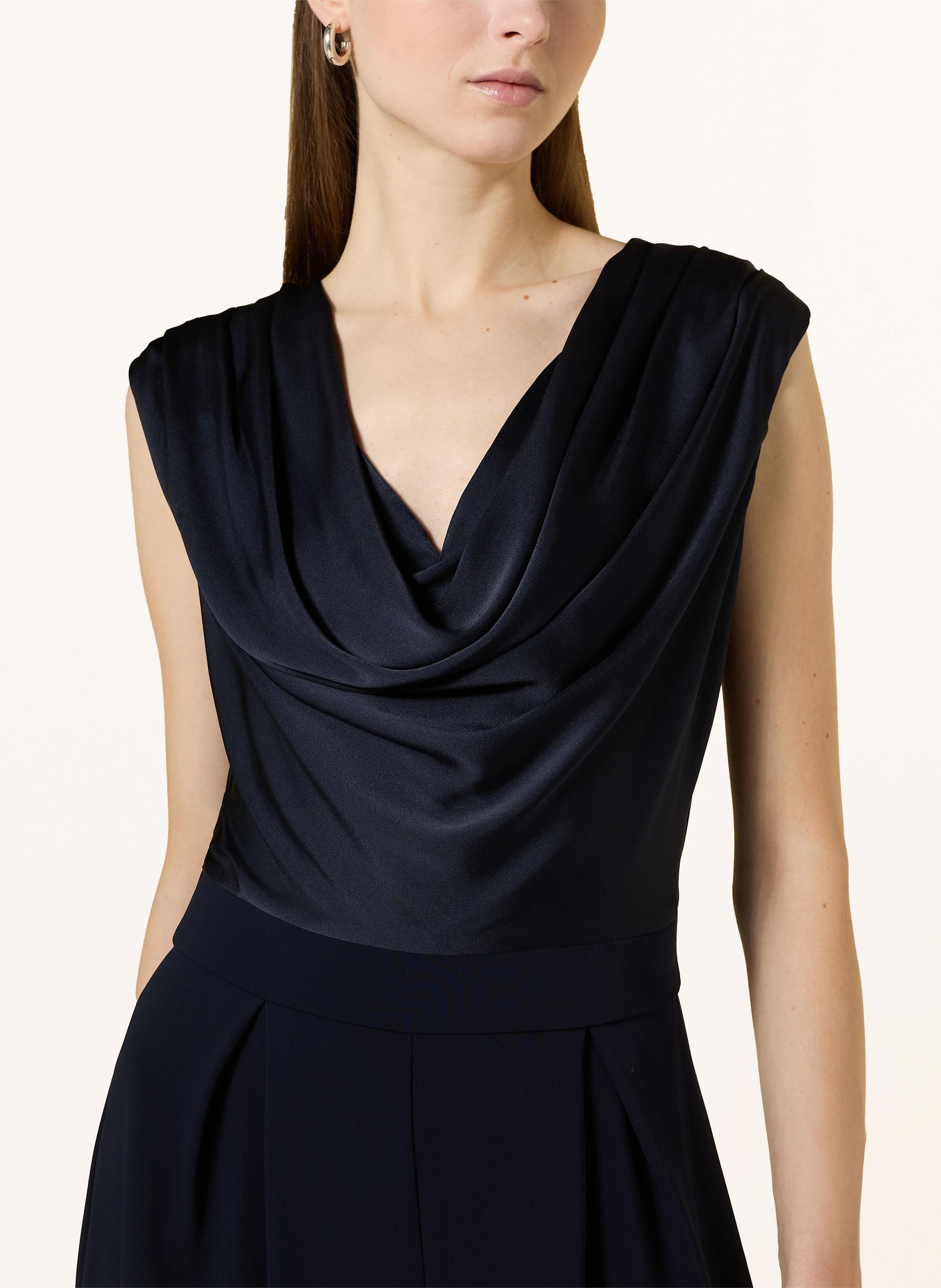 Thumbnail - Joseph Ribkoff Signature Jumpsuit Im Materialmix blau