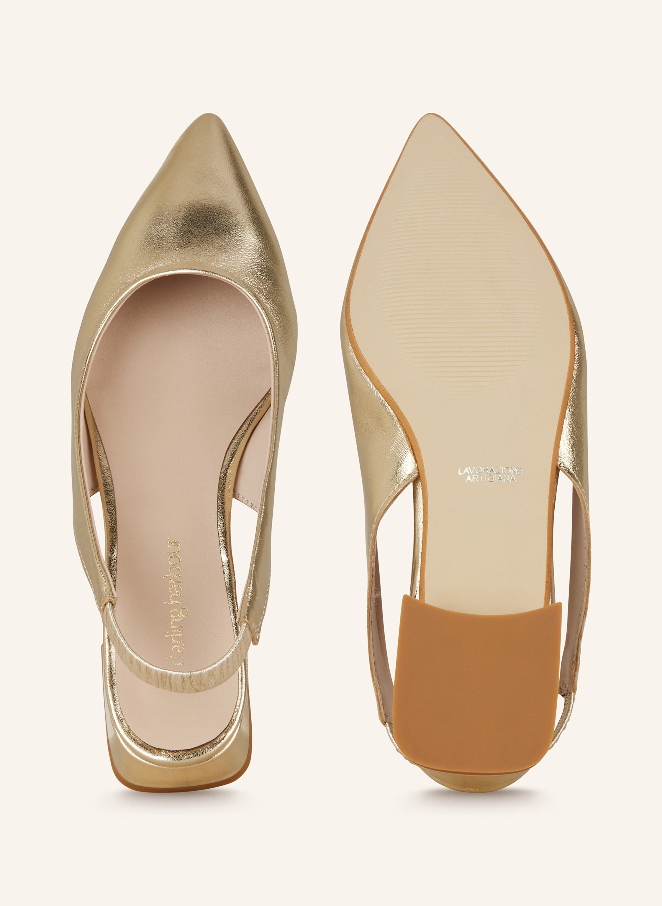 Thumbnail - Darling Harbour Slingballerinas gold