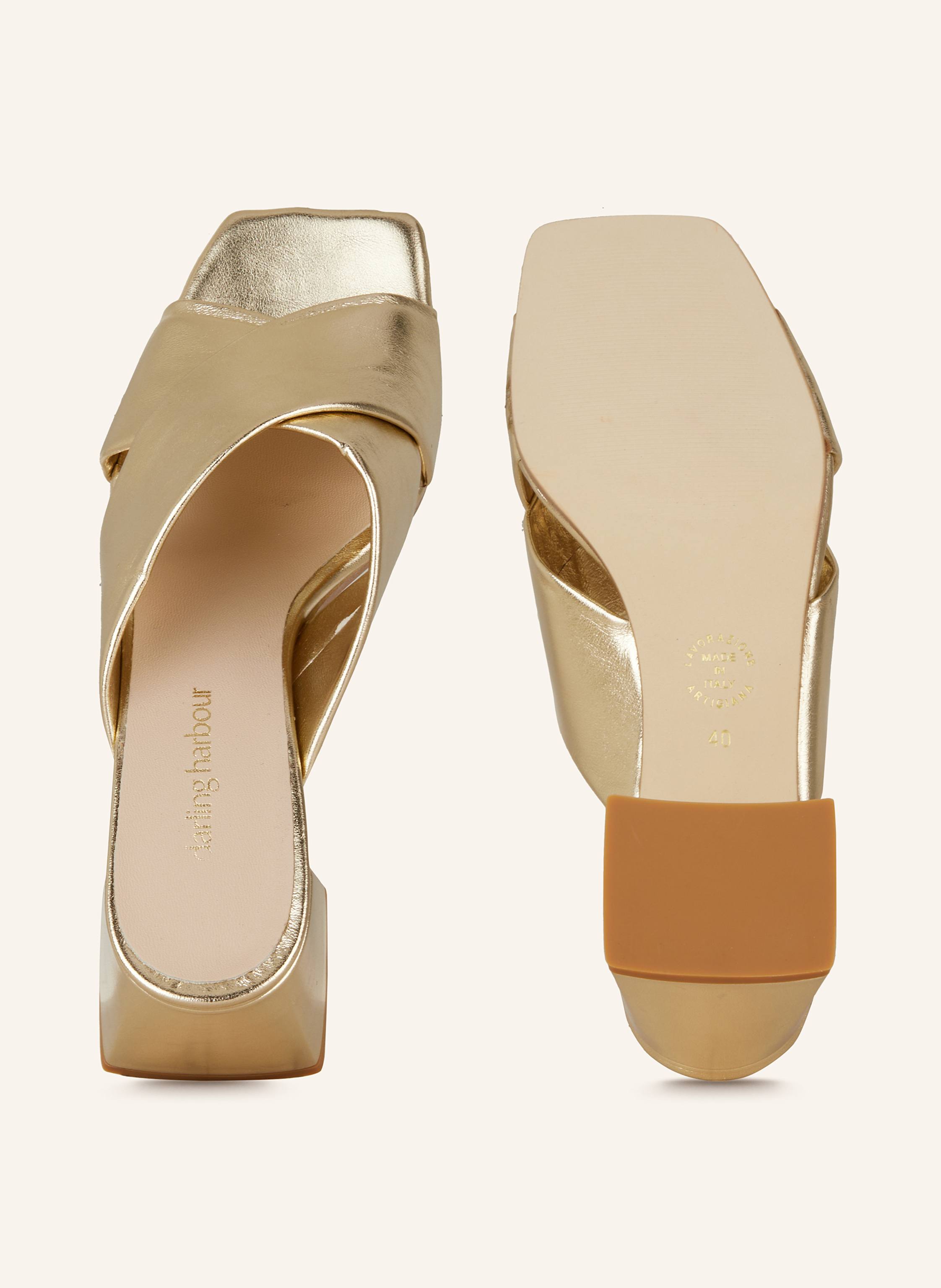 Thumbnail - Darling Harbour Mules gold