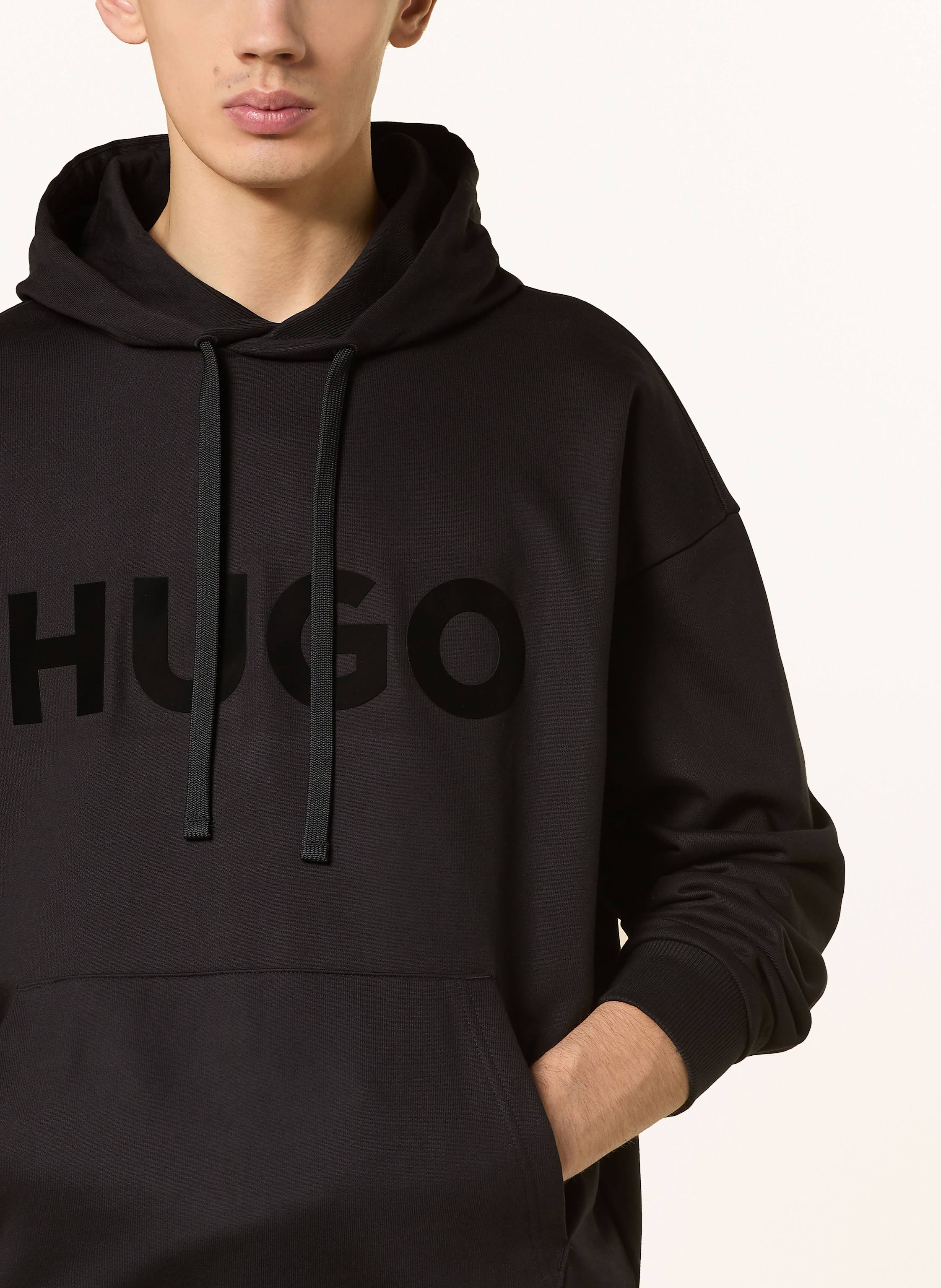 Thumbnail - Hugo Hoodie Ditchle schwarz