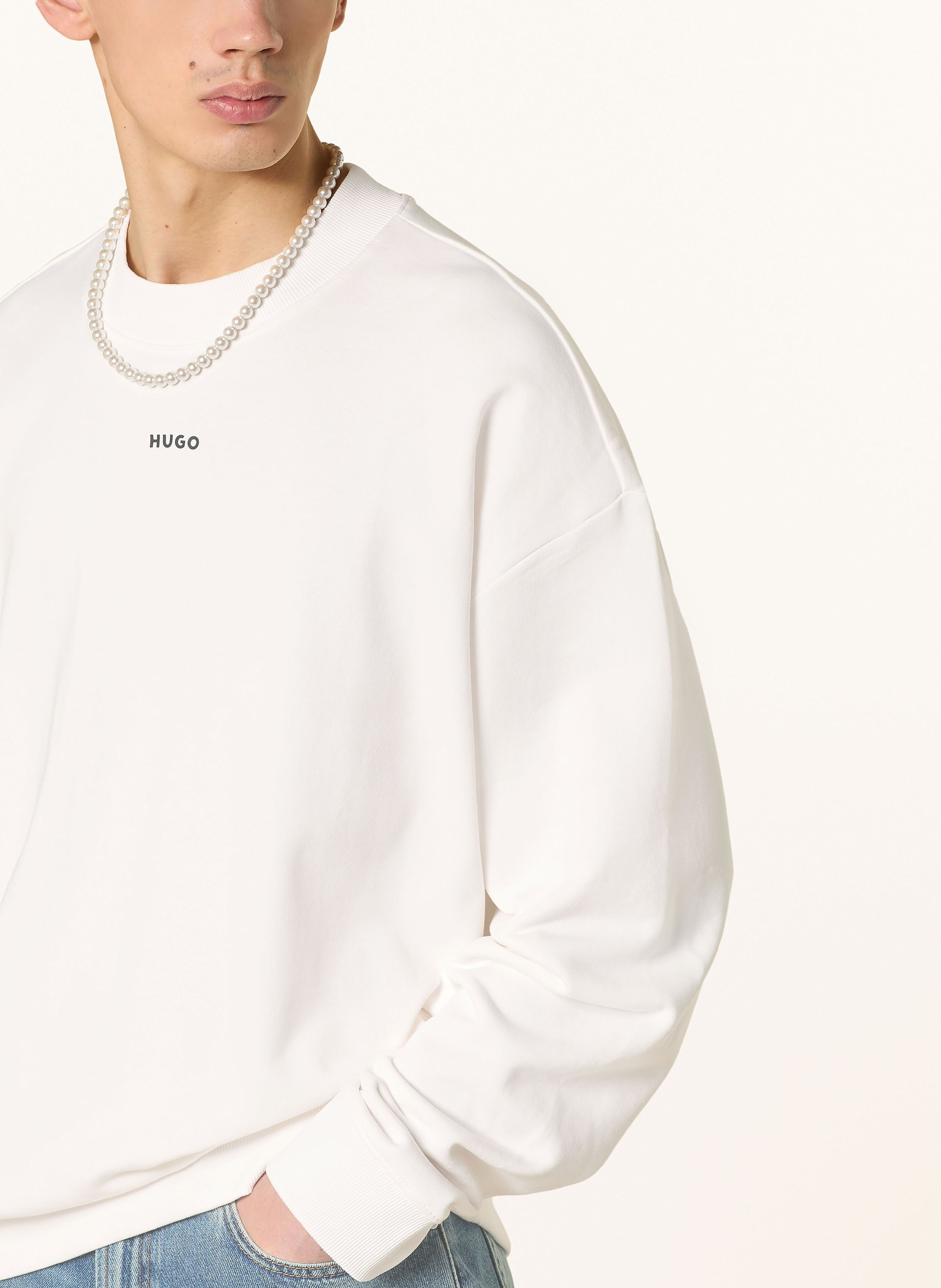 Thumbnail - Hugo Sweatshirt Dapocrew weiss