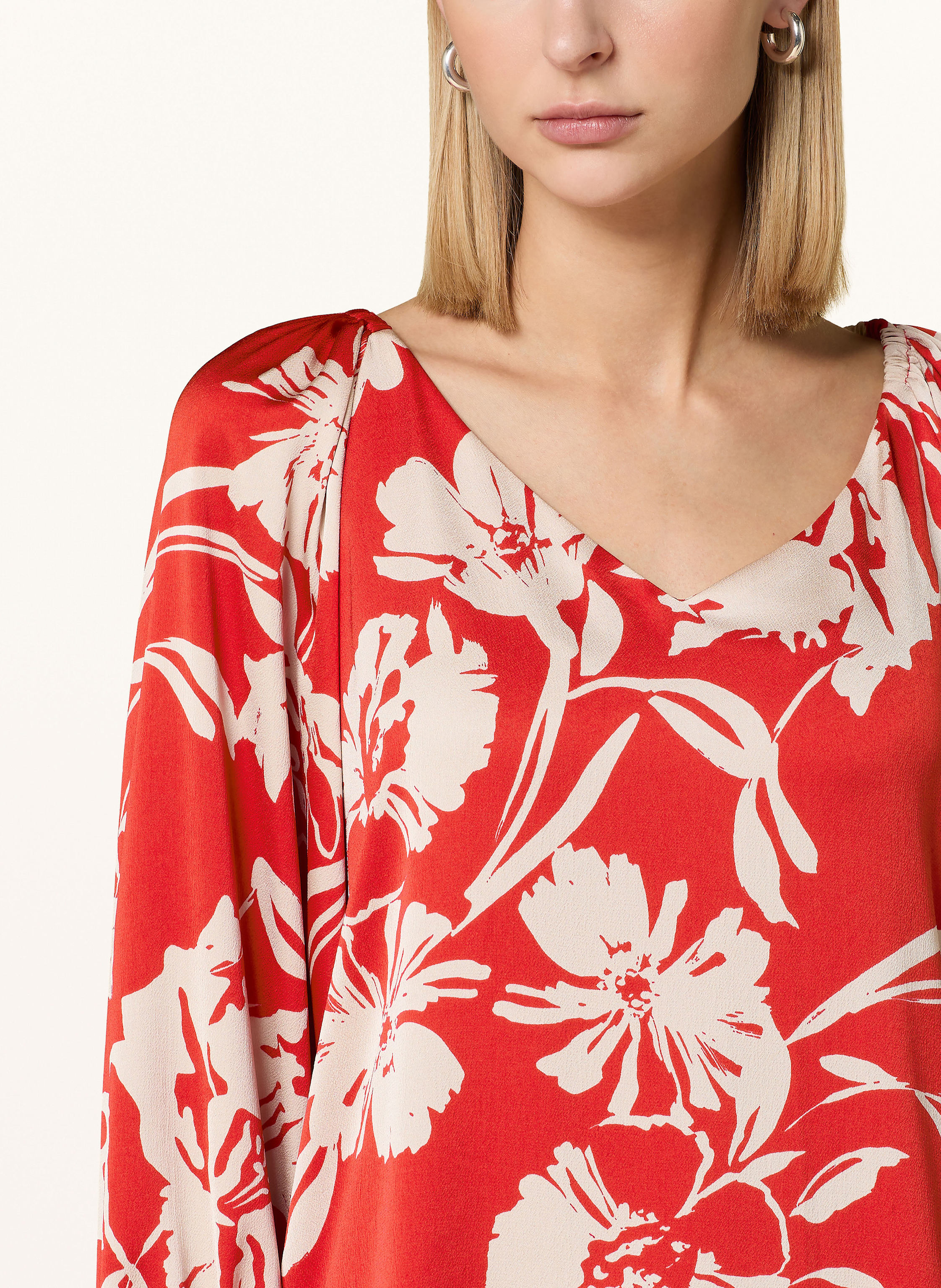 Thumbnail - Joseph Ribkoff Blusenshirt Aus Satin rot
