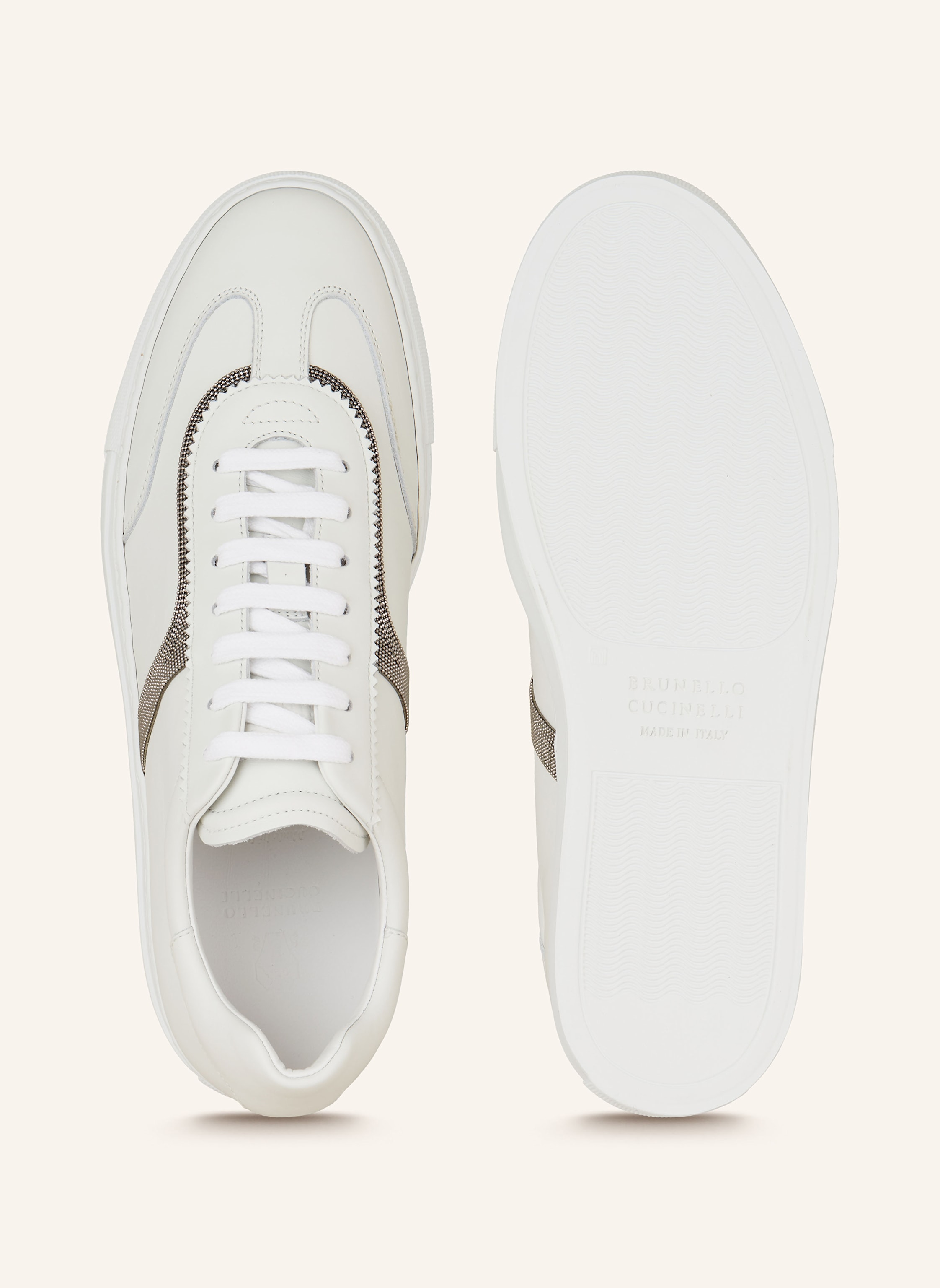 Thumbnail - Brunello Cucinelli Sneaker weiss