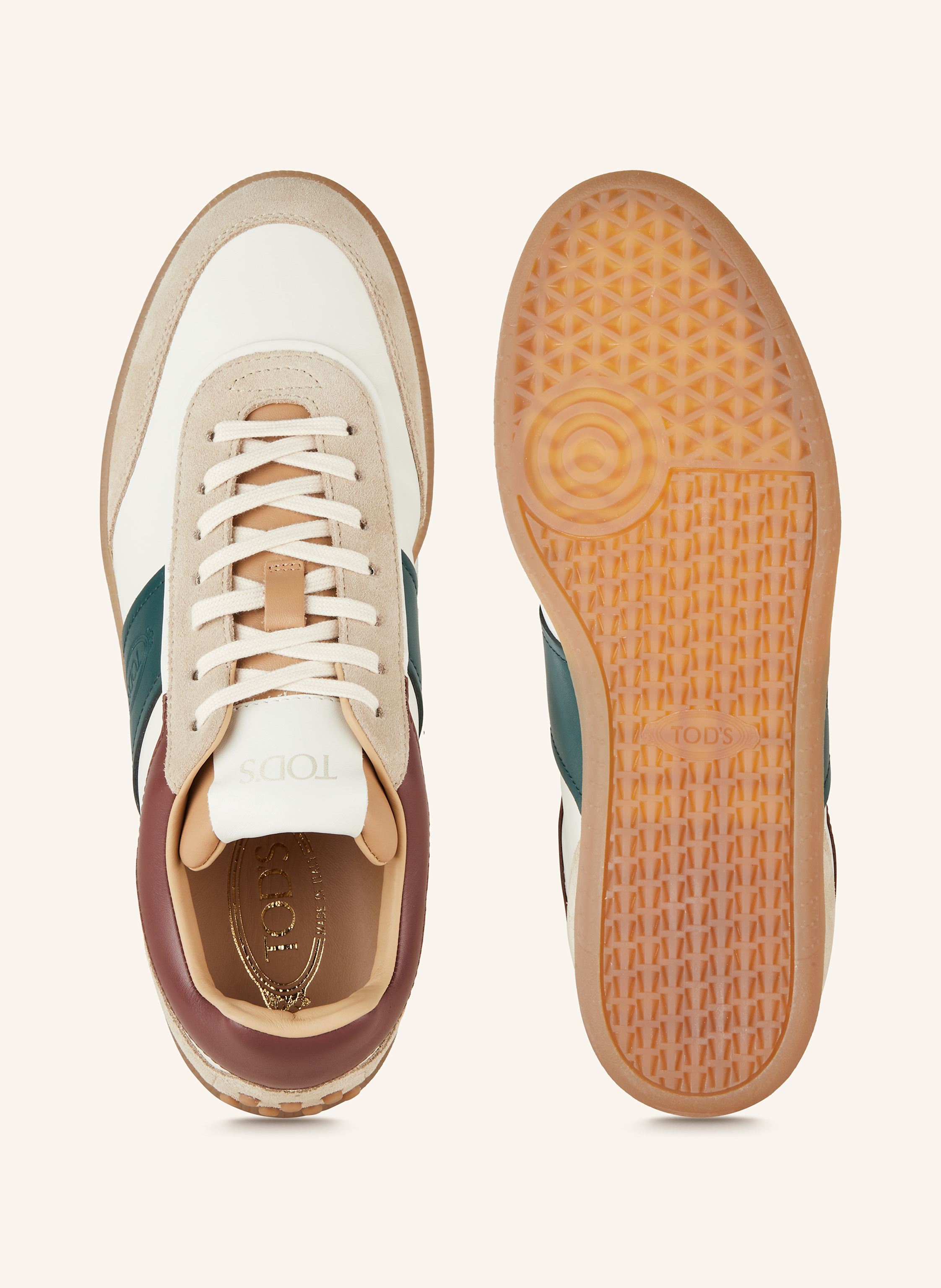Thumbnail - Tod's Sneaker Cassetta Leggera beige
