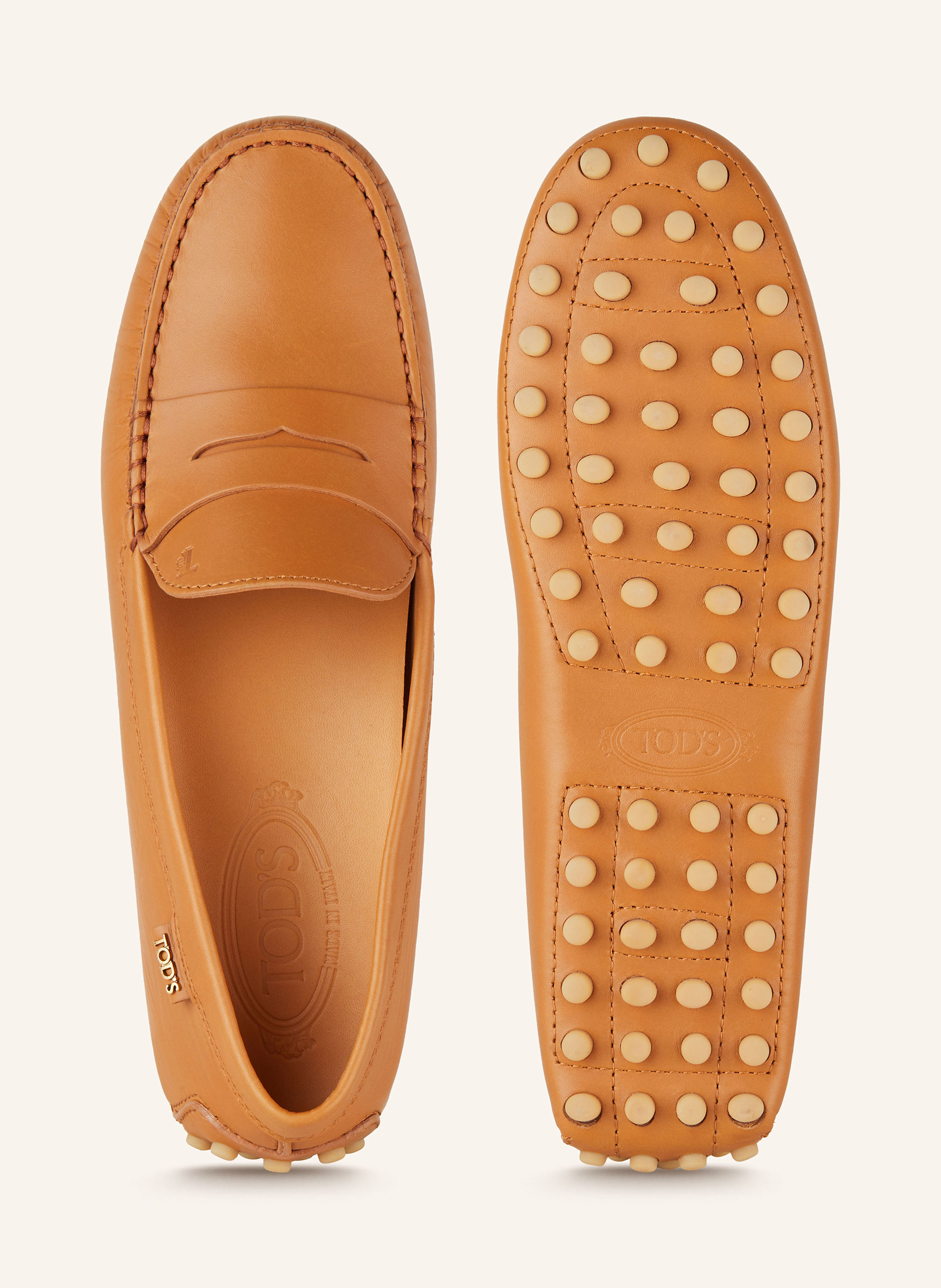 Thumbnail - Tod's Penny-Loafer braun