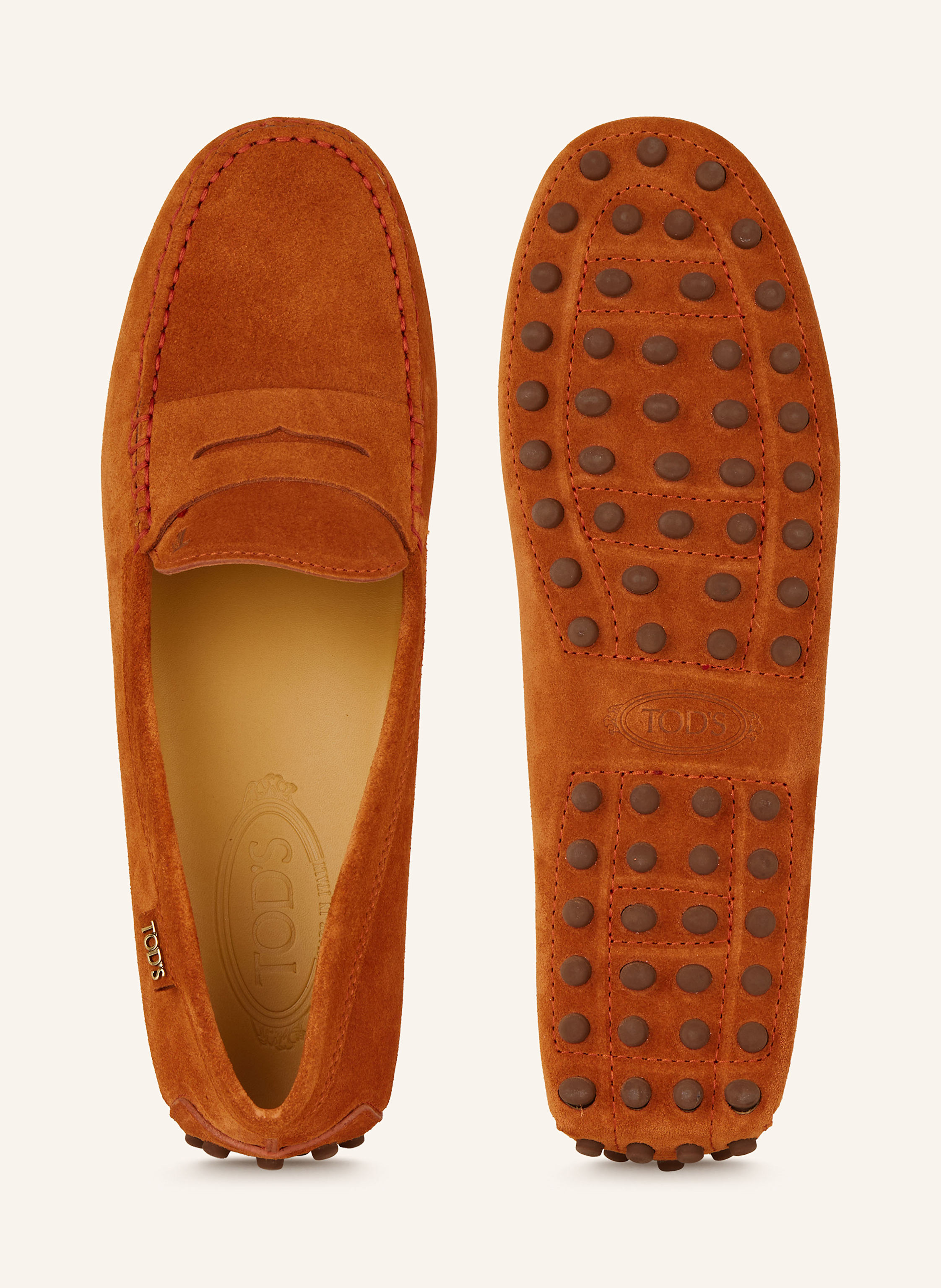 Thumbnail - Tod's Mokassins Gommino braun