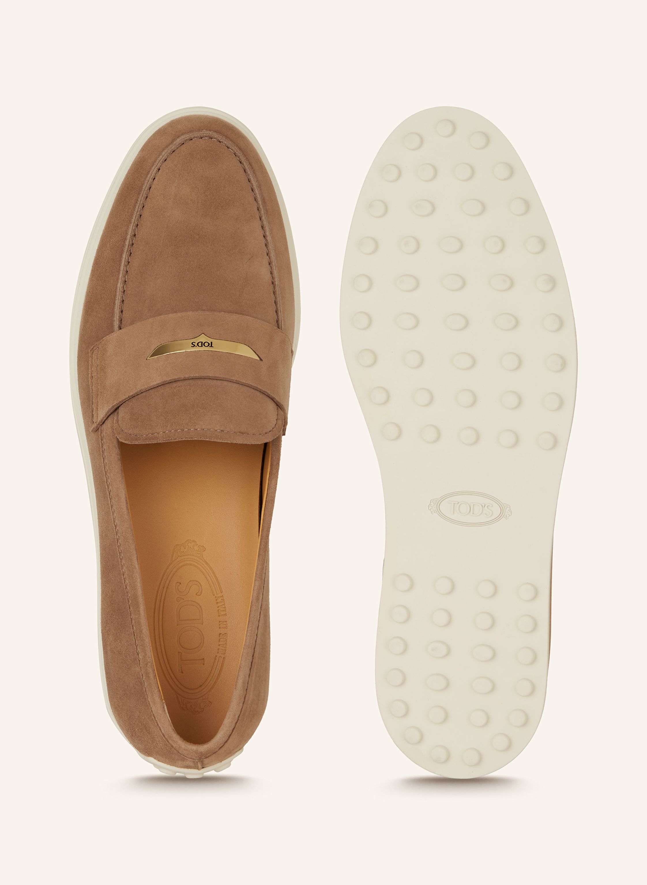 Thumbnail - Tod's Penny-Loafer beige
