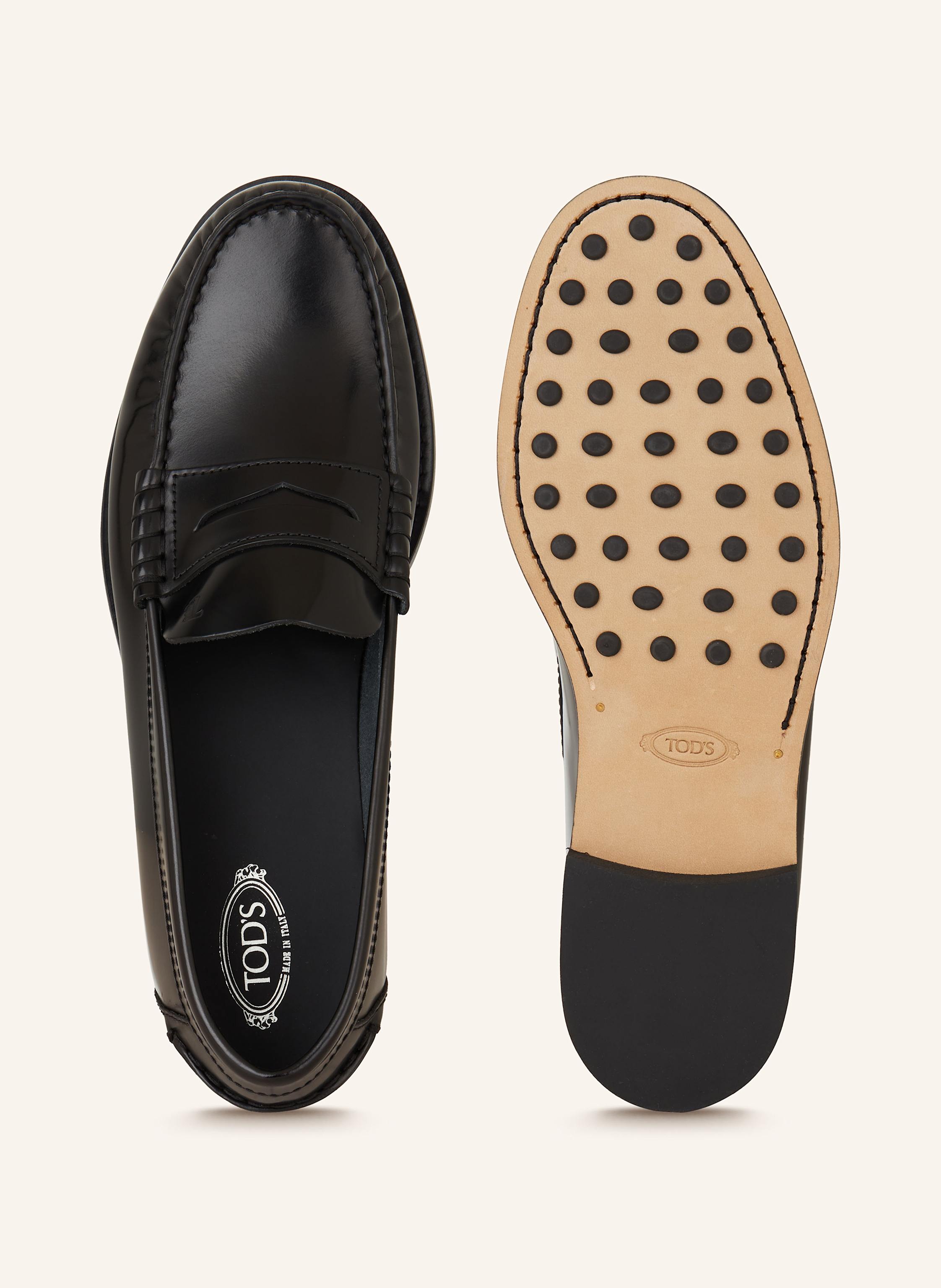 Thumbnail - Tod's Penny-Loafer schwarz