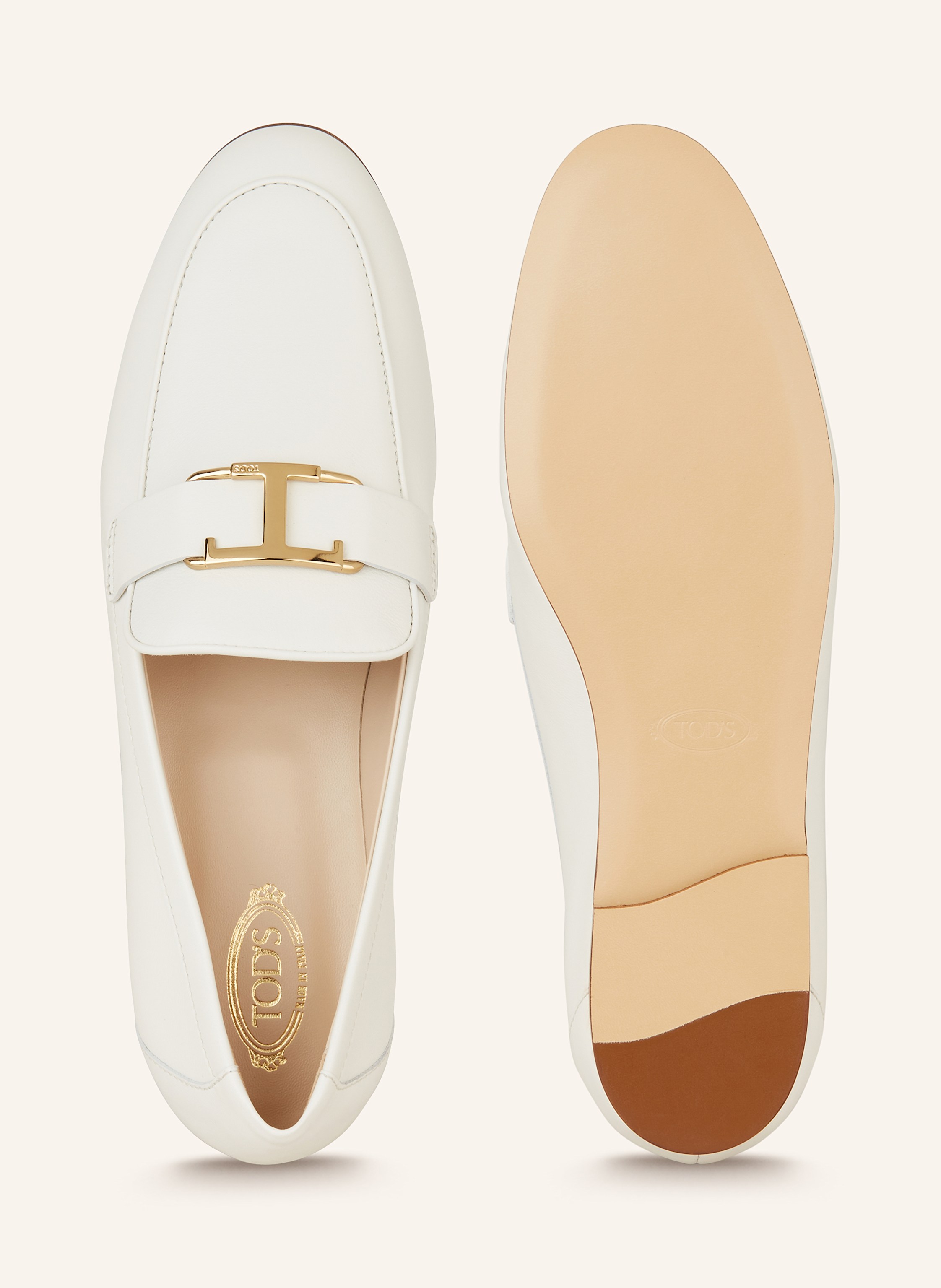 Thumbnail - Tod's Mokassins weiss