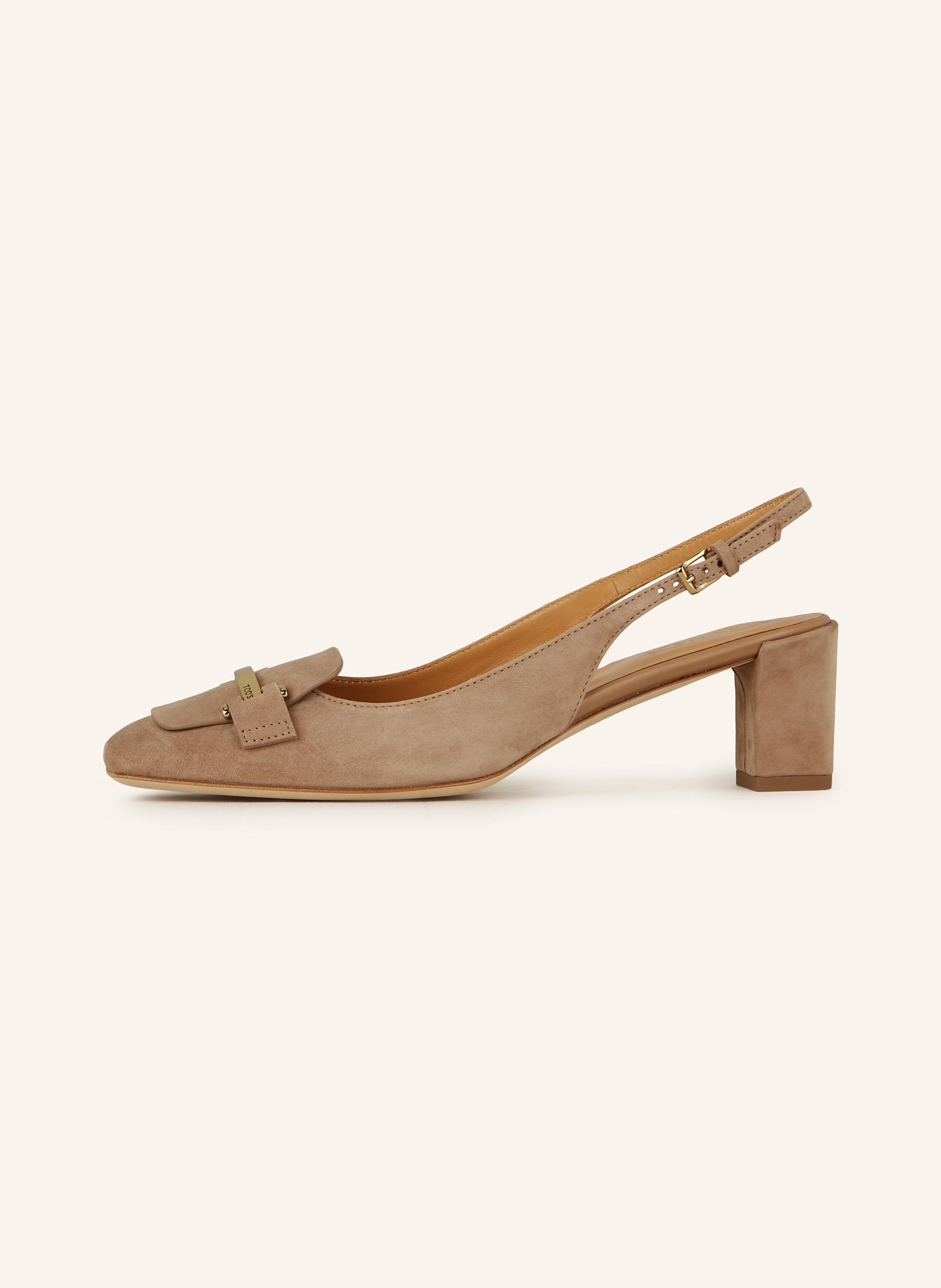 Thumbnail - Tod's Slingpumps beige