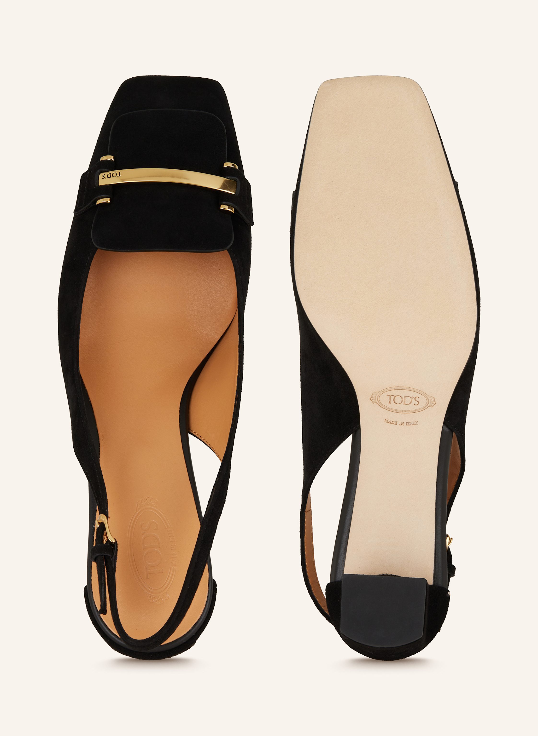Thumbnail - Tod's Slingpumps schwarz