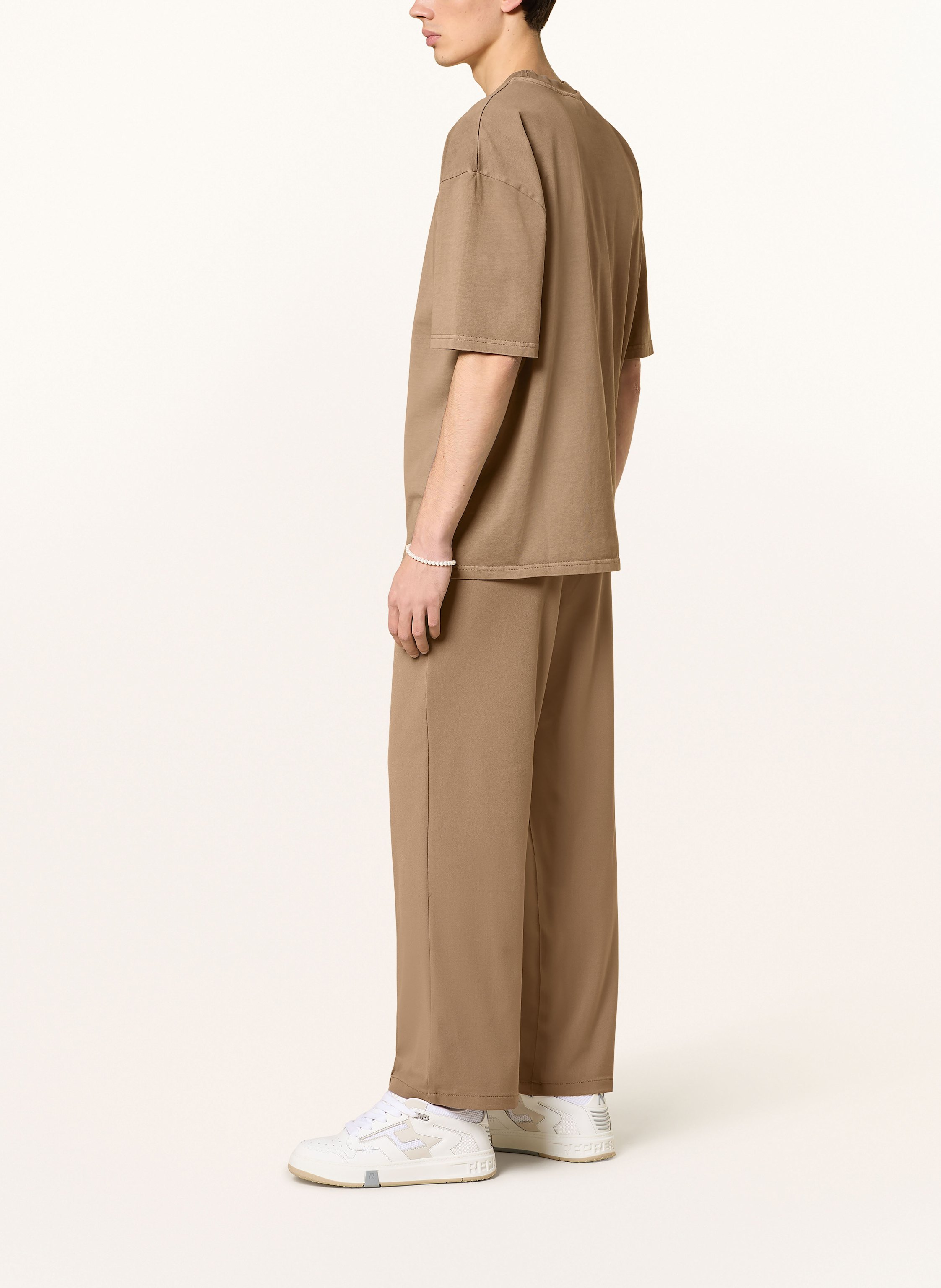 Thumbnail - Pegador Hose Moye Im Jogging-Stil Wide Fit braun