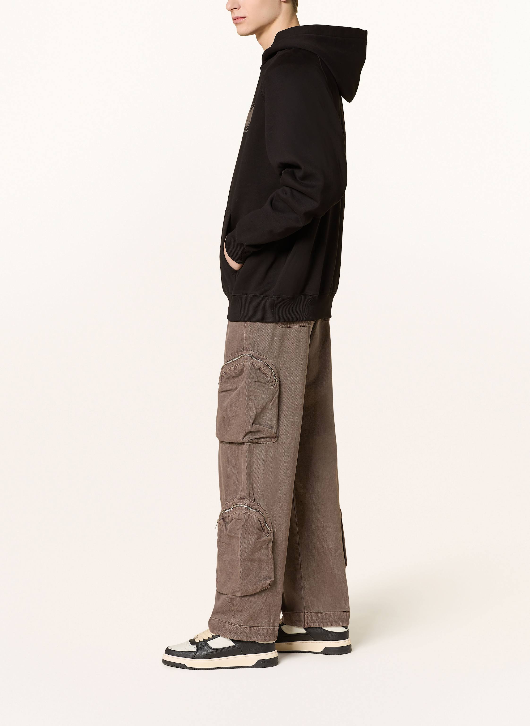 Thumbnail - Pegador Oversized-Hoodie Anclar schwarz