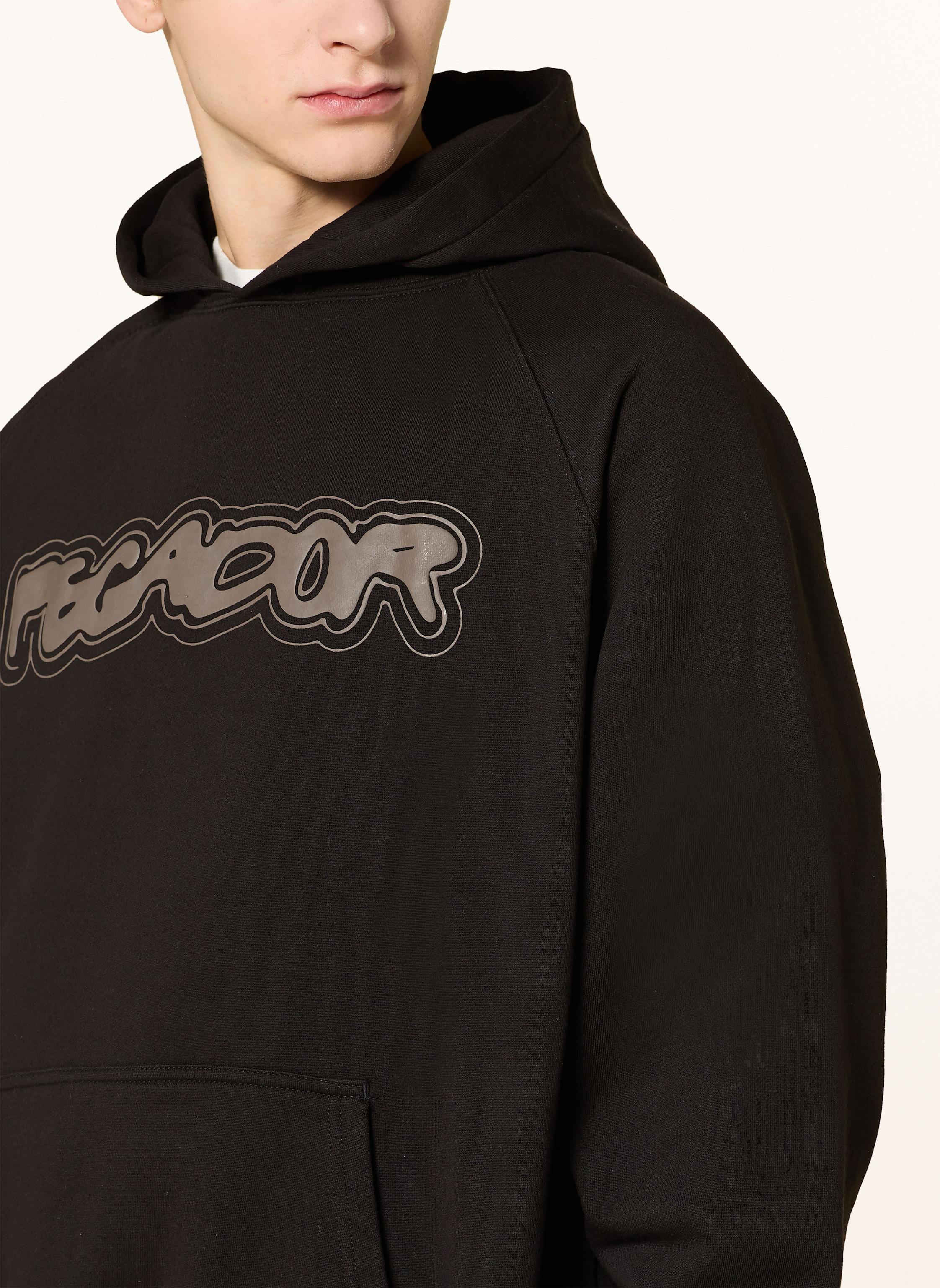 Thumbnail - Pegador Oversized-Hoodie Anclar schwarz