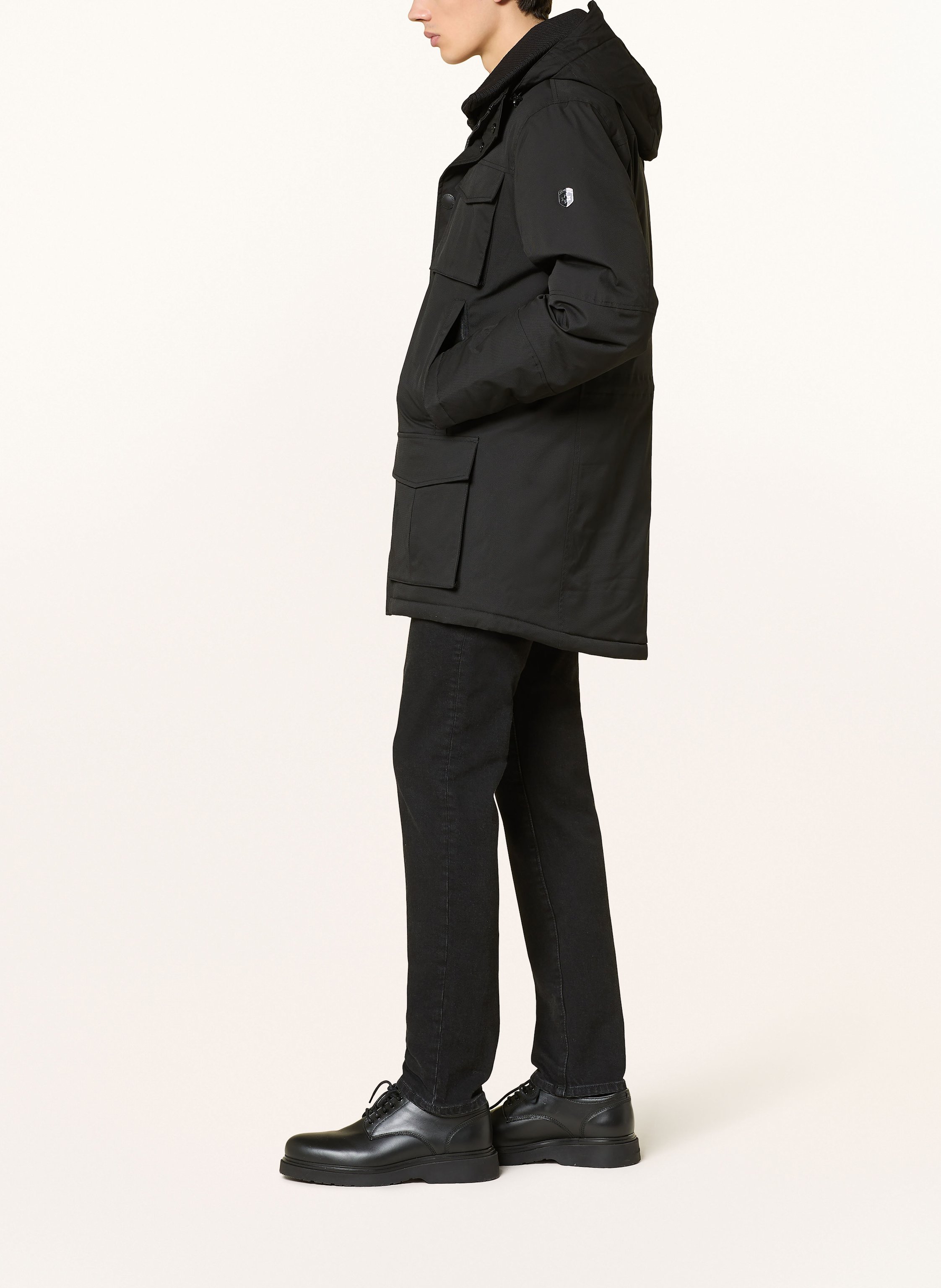 Thumbnail - Wellensteyn Parka Vancouver Mit Abnehmbarer Kapuze schwarz