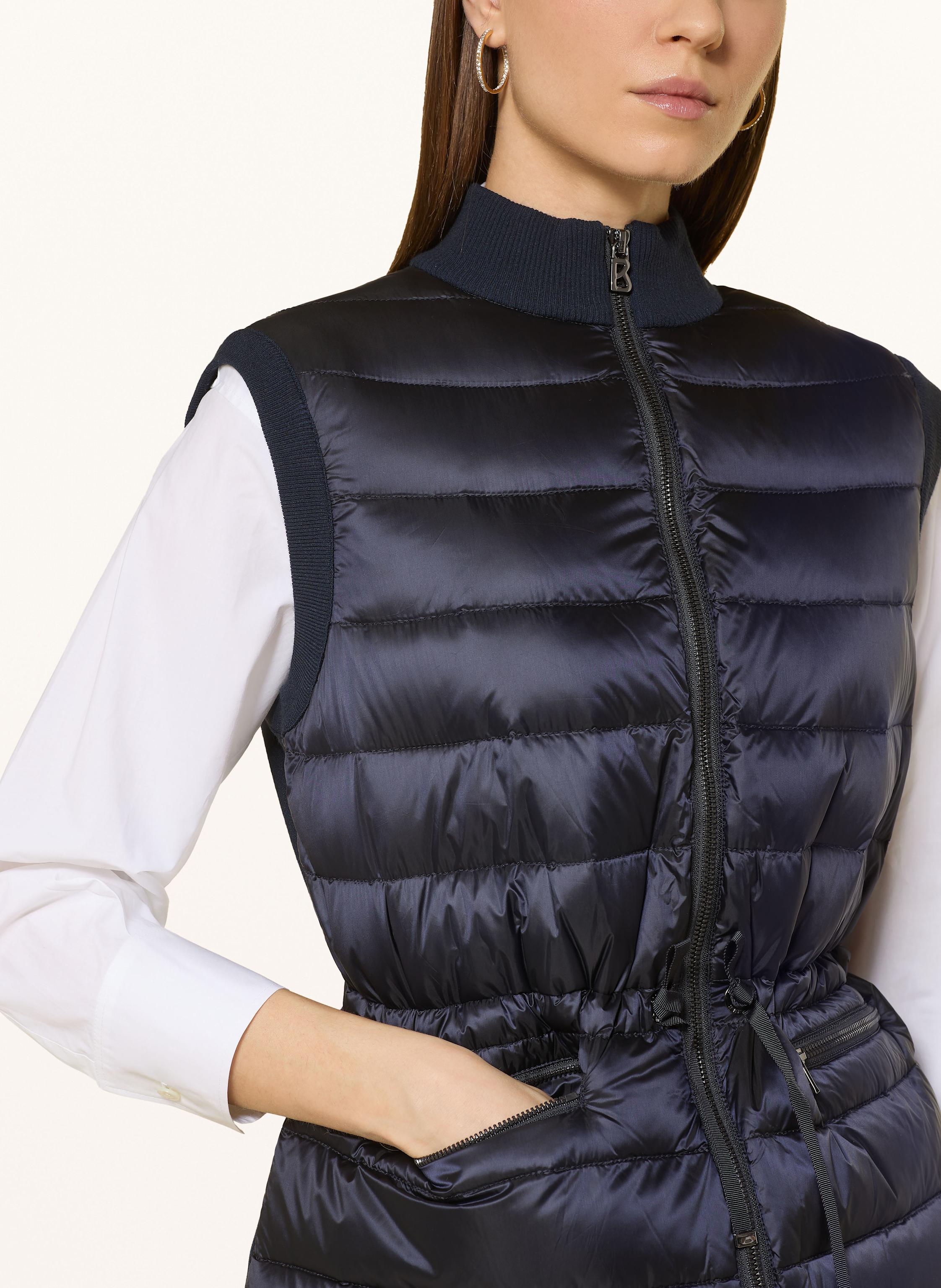 Thumbnail - Bogner Daunenweste Arina Im Materialmix blau