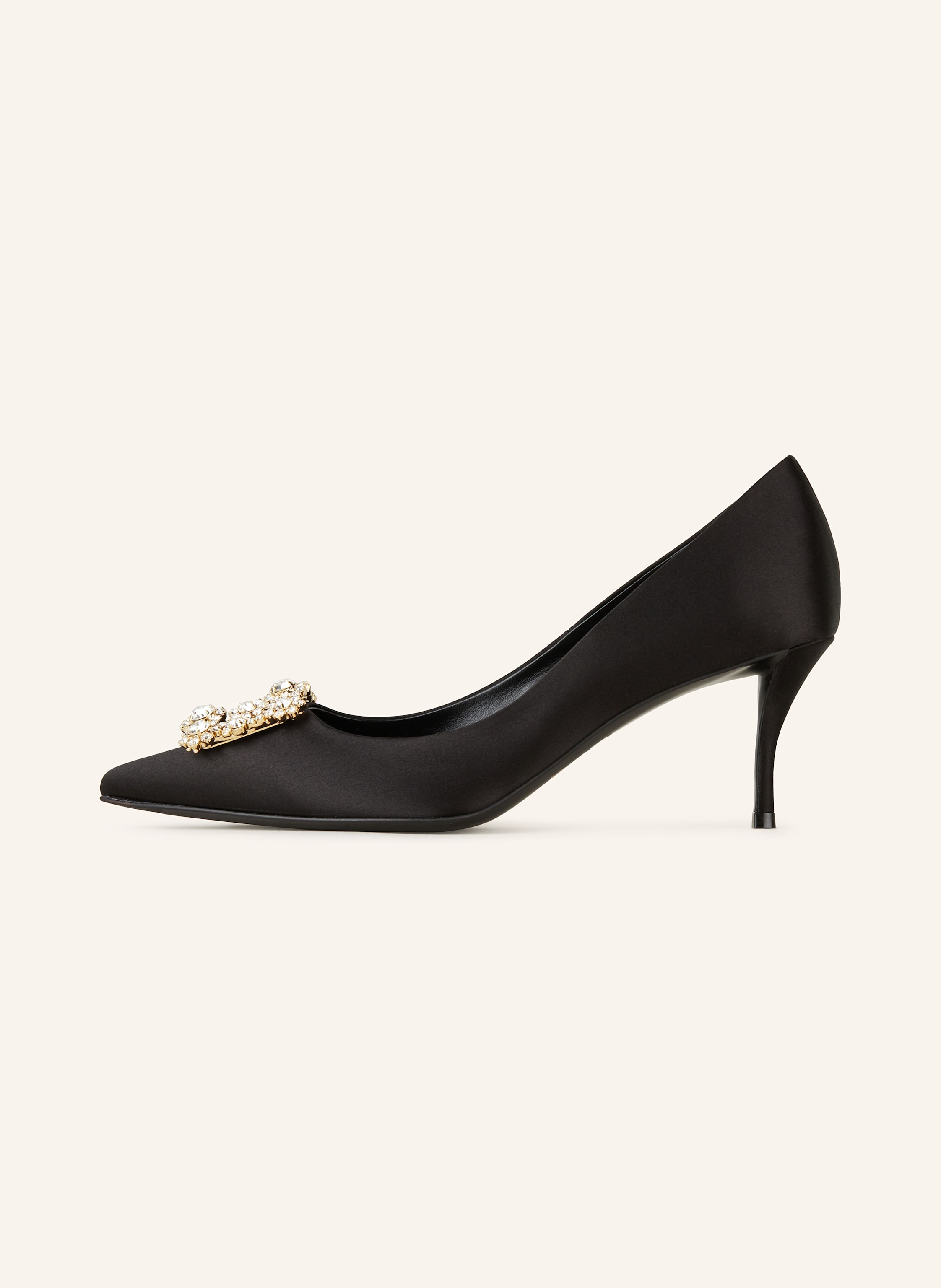Thumbnail - Roger Vivier Pumps Efflorescence Mit Schmucksteinen schwarz