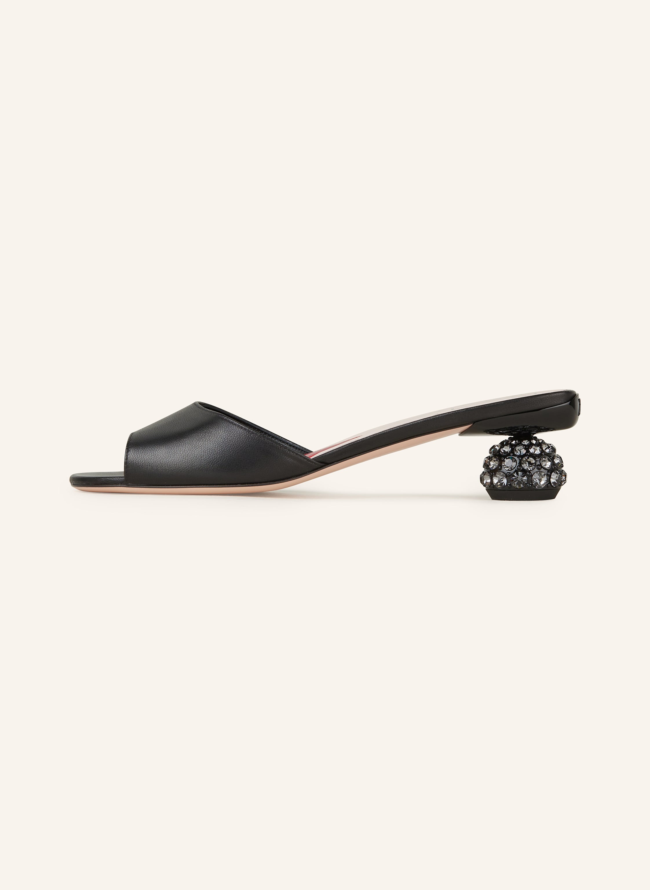 Thumbnail - Roger Vivier Mules Mit Schmucksteinen schwarz