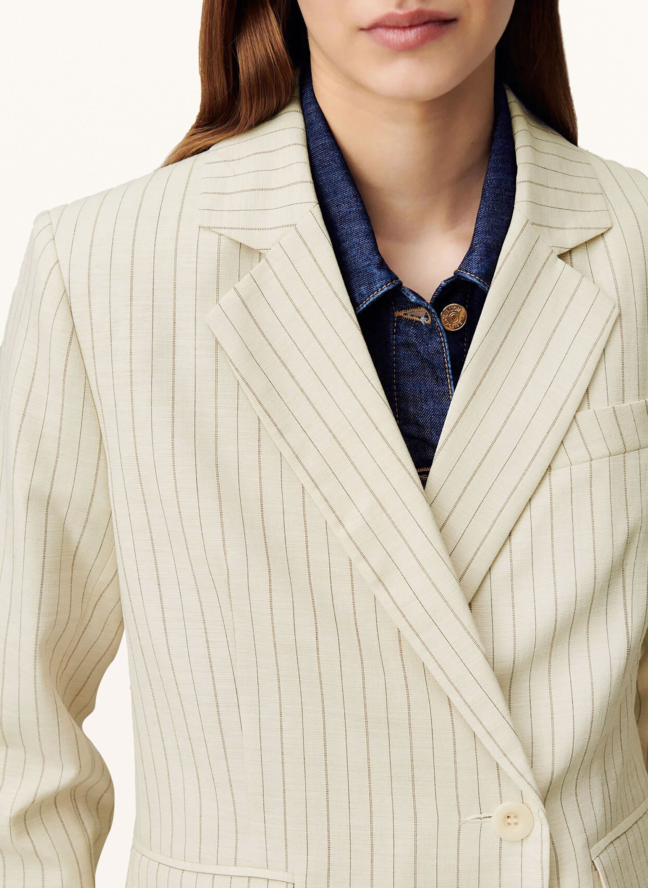 Thumbnail - Claudie Pierlot Blazer beige
