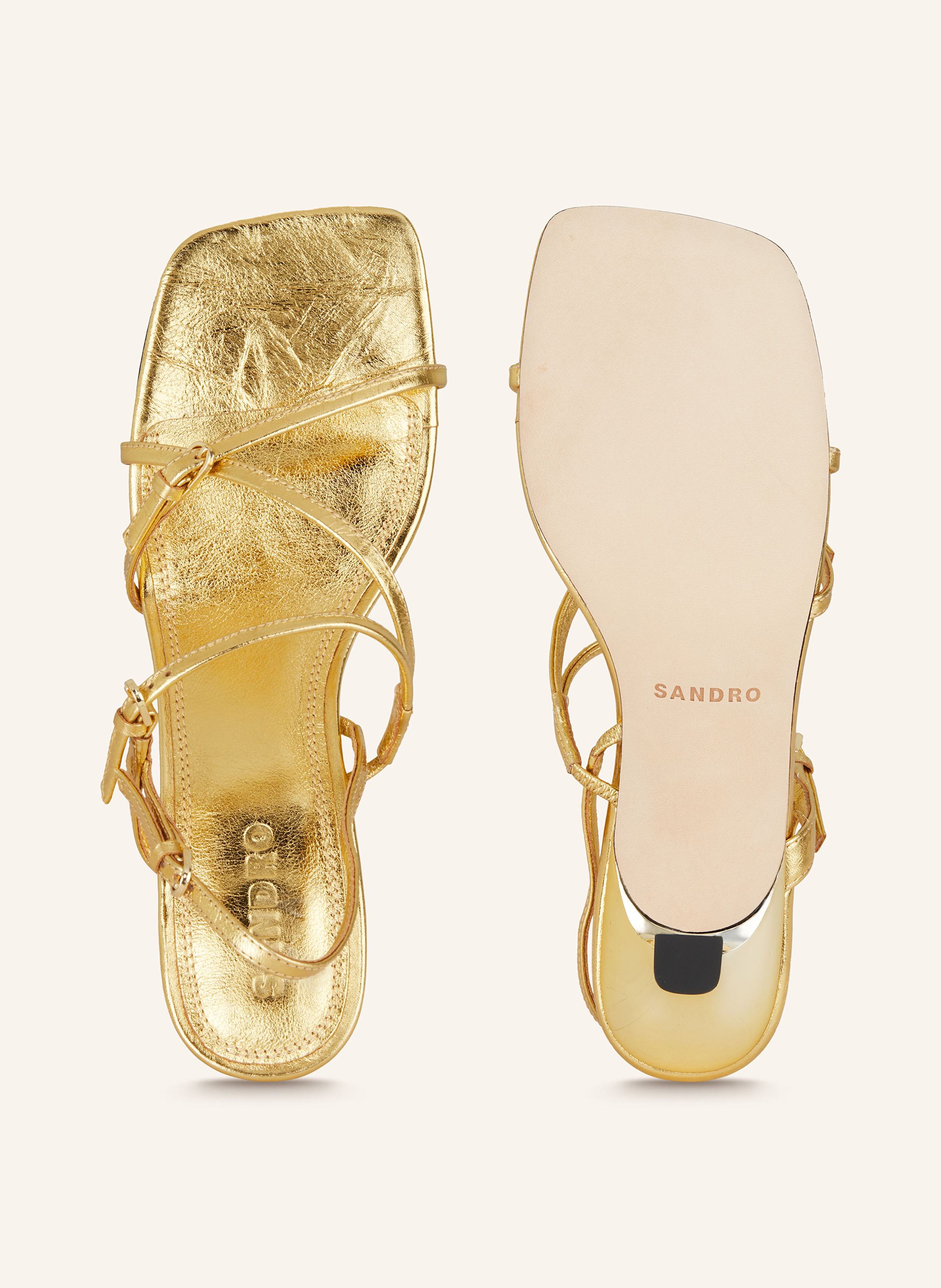 Thumbnail - Sandro Sandaletten gold