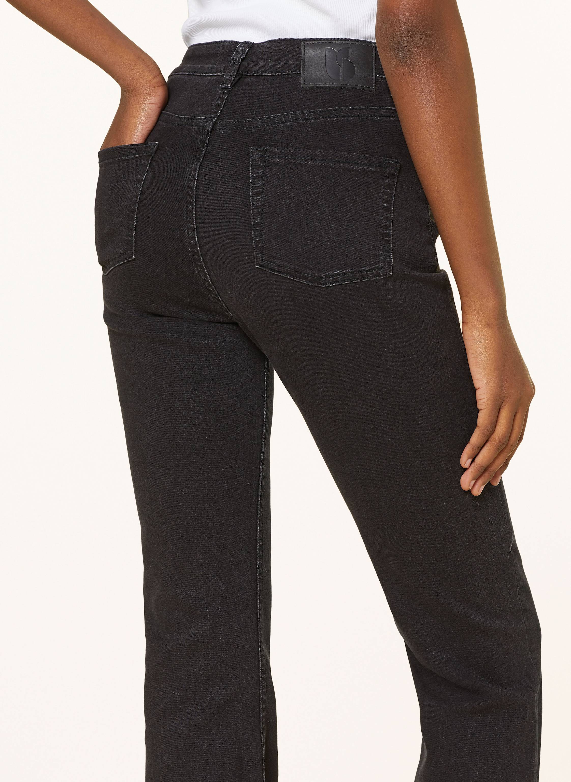 Thumbnail - Ba&Sh Flared Jeans Aommie schwarz