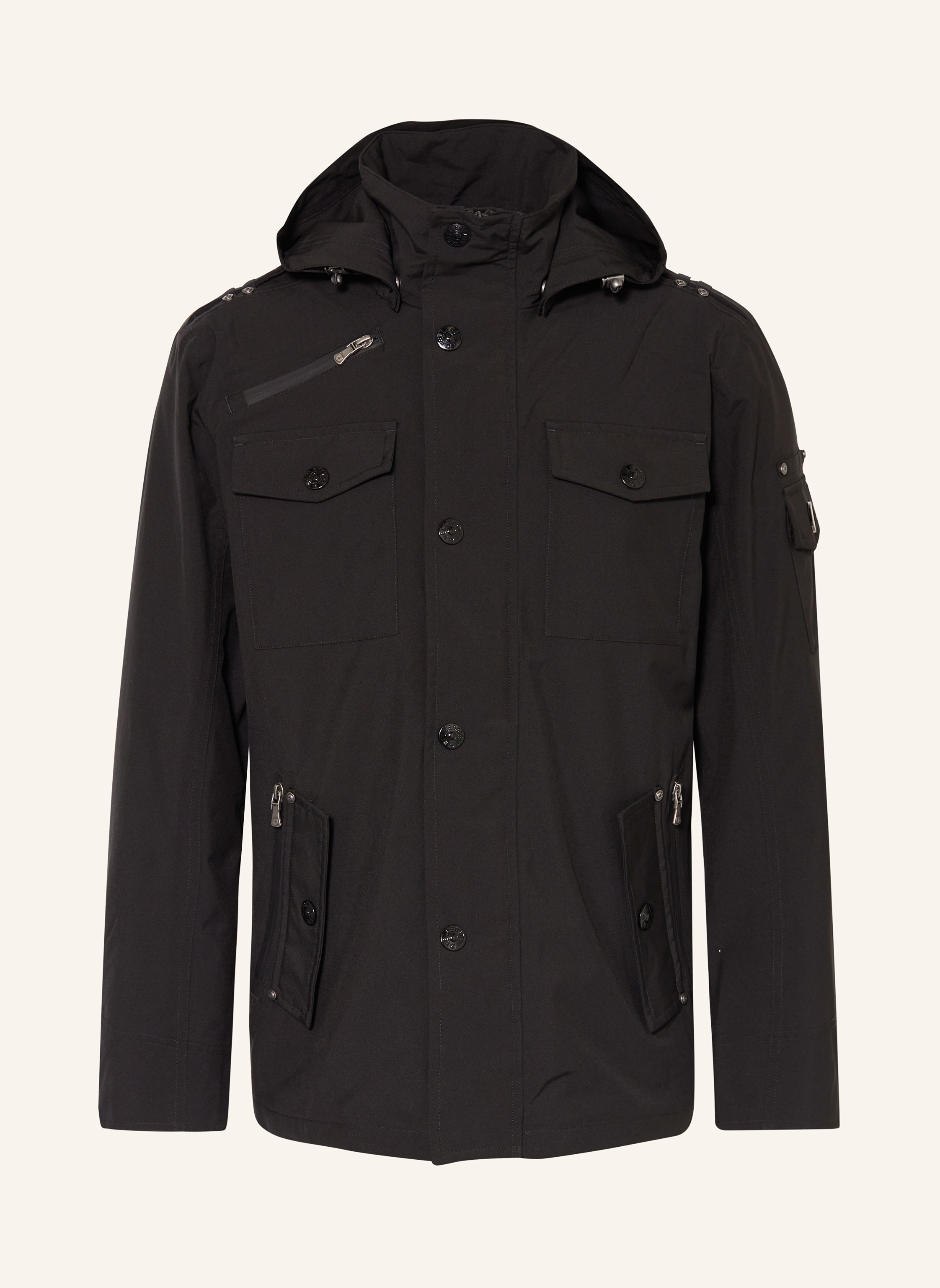 WELLENSTEYN Field jacket in black