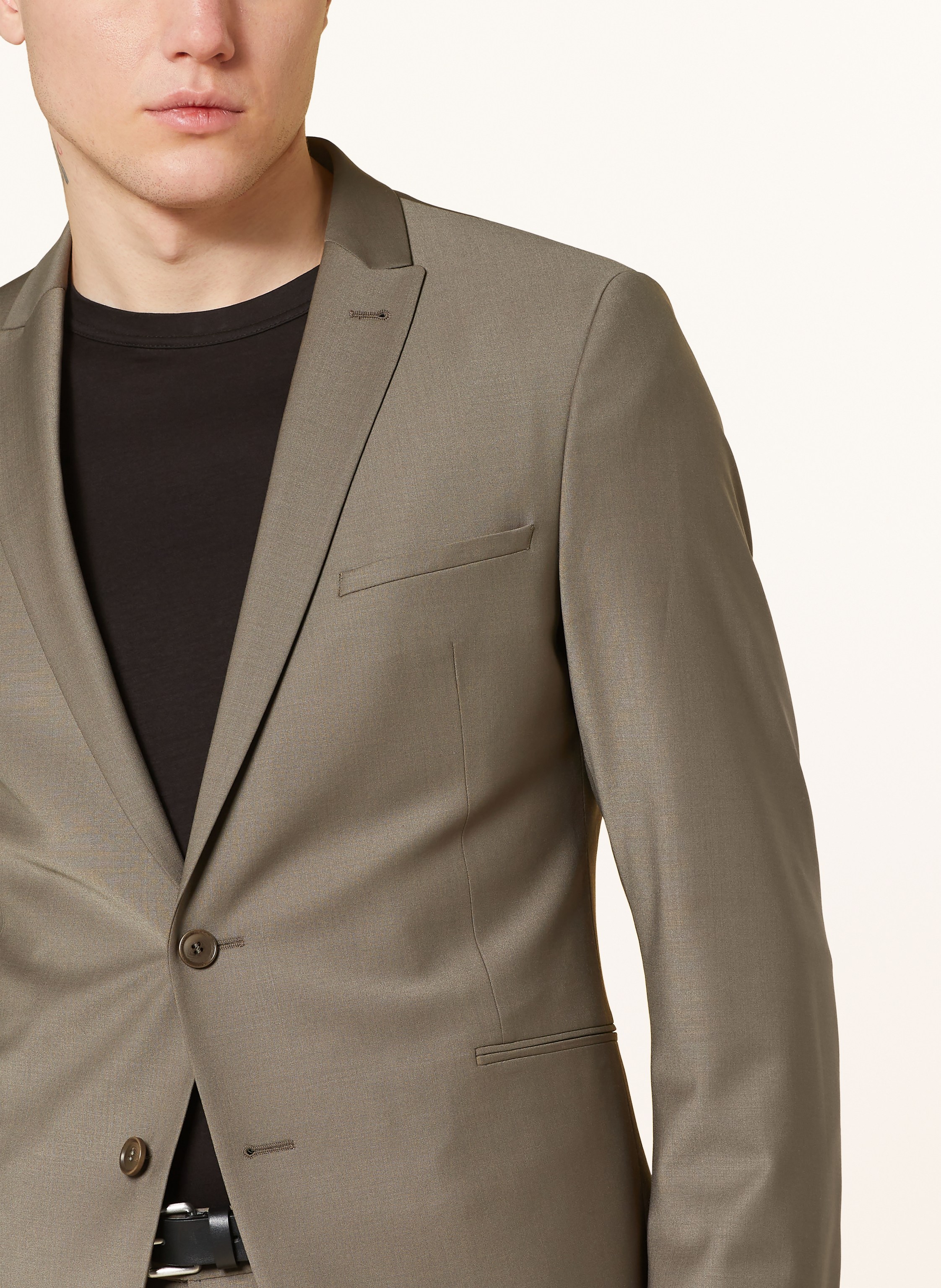 Thumbnail - Drykorn Anzugsakko Irving Slim Fit gruen