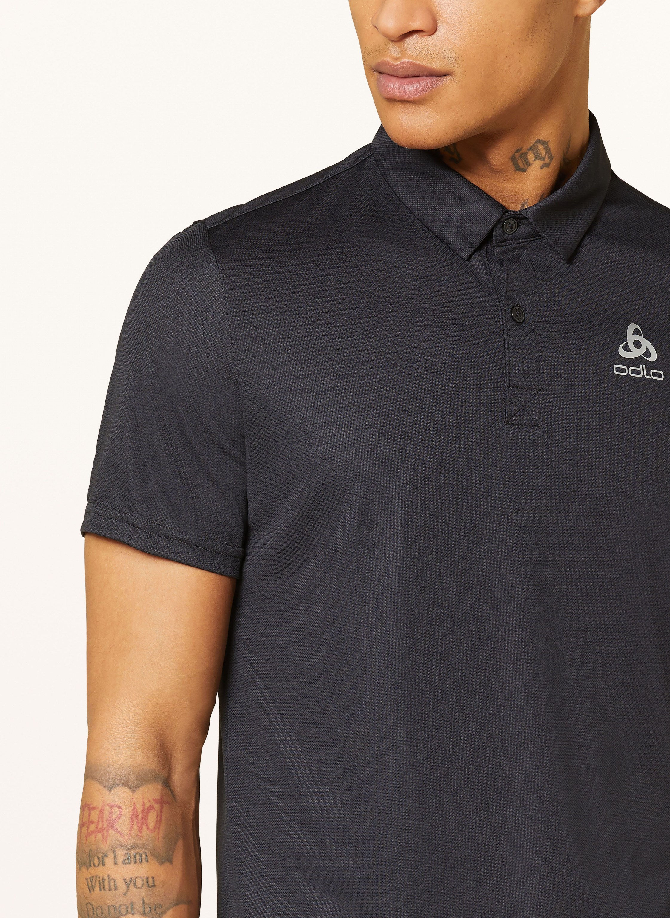 Thumbnail - Odlo Funktions-Poloshirt Cardada Regular Fit schwarz