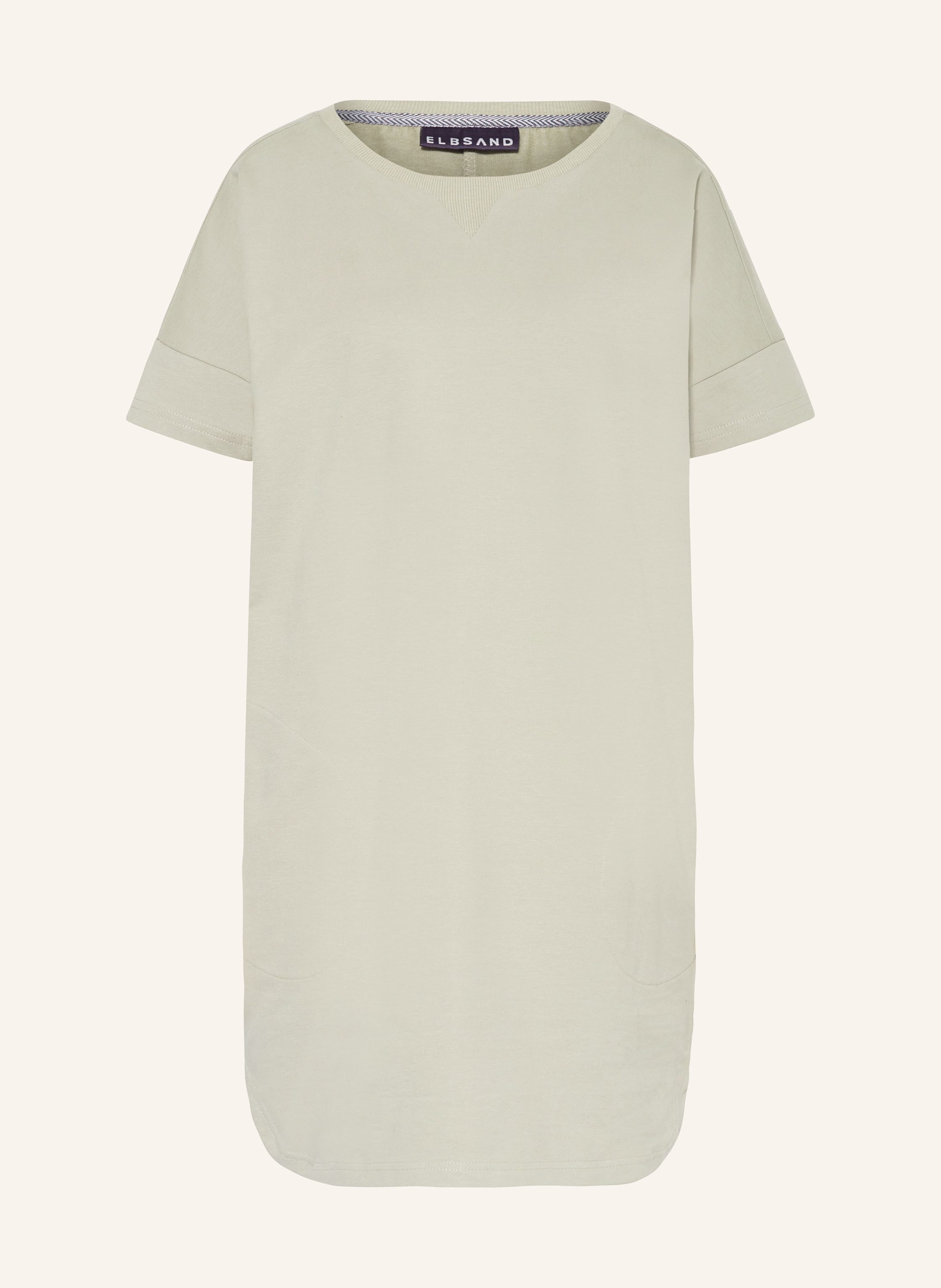 ELBSAND Sukienka dresowa OTRA kolor khaki