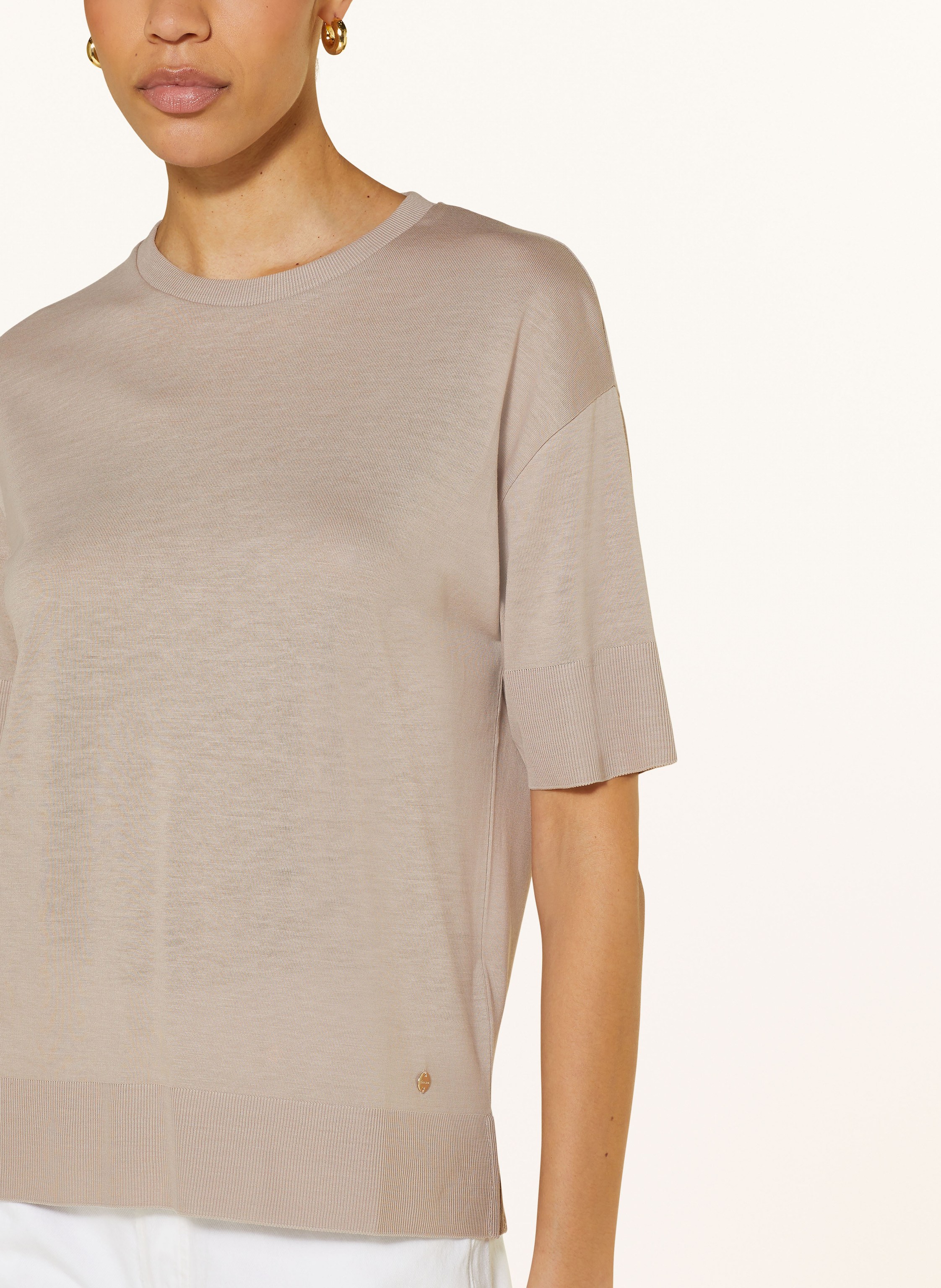 Thumbnail - Windsor. T-Shirt beige