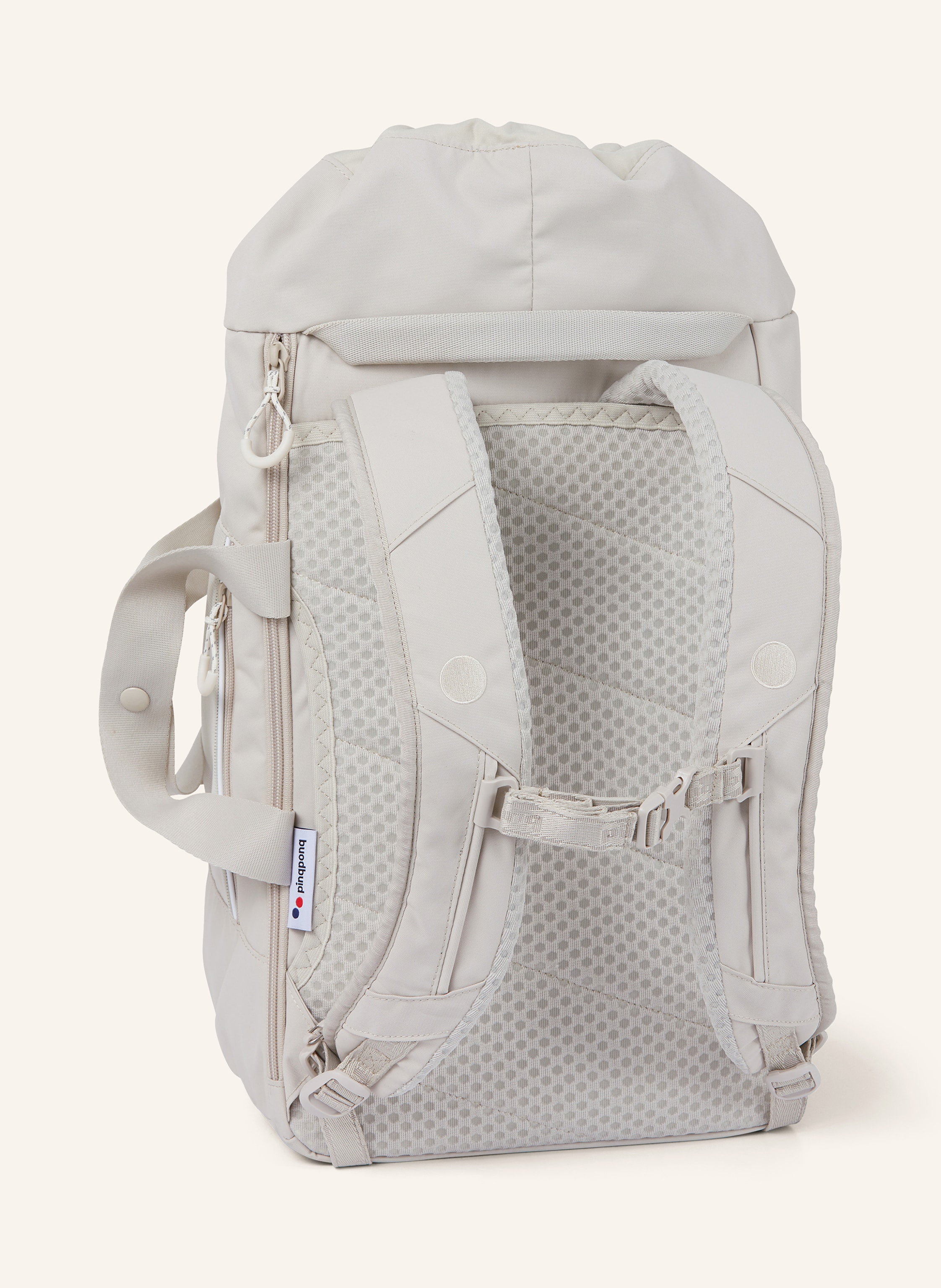 Thumbnail - Pinqponq Rucksack Blok Medium Mit Laptop-Fach beige