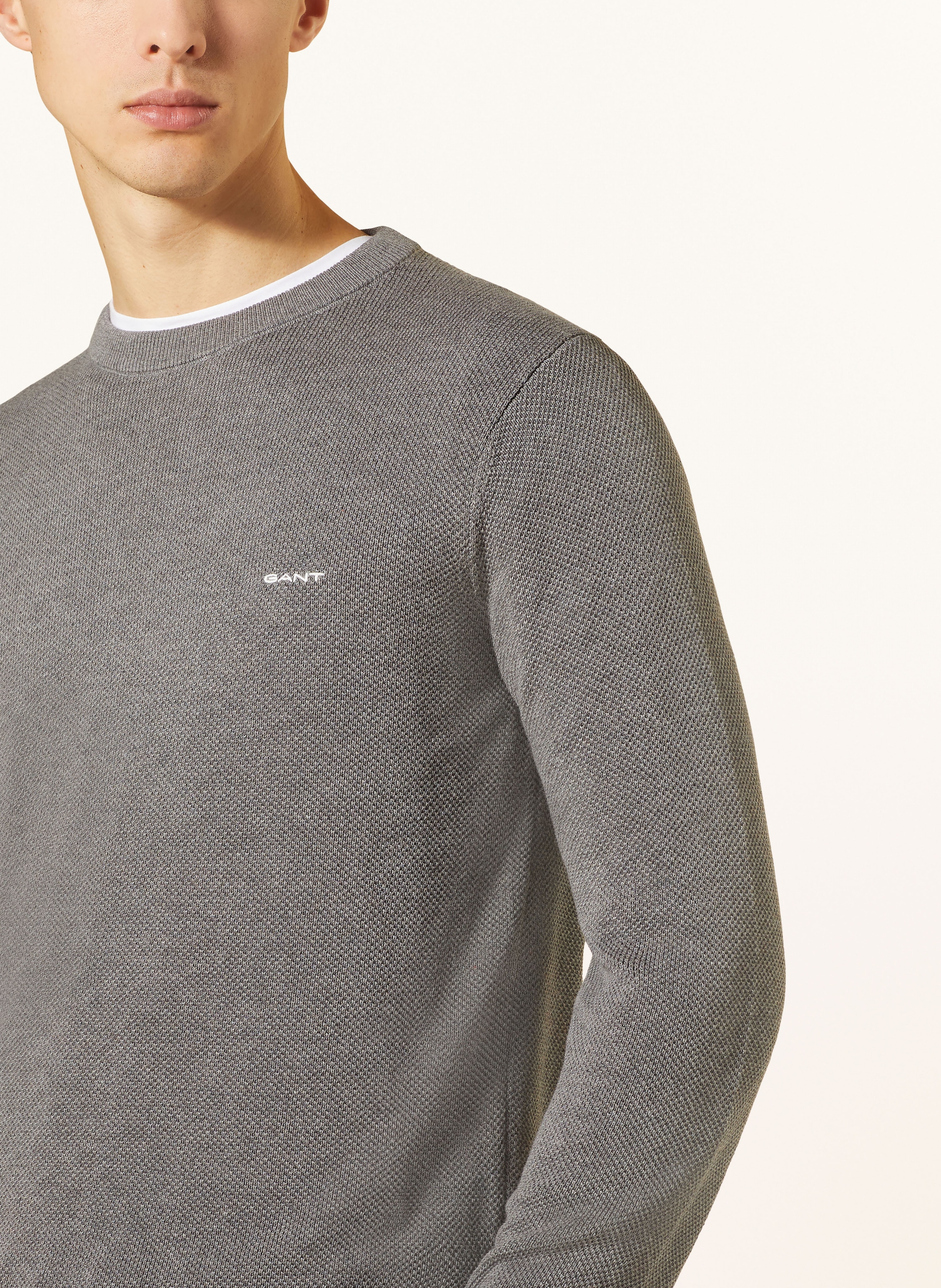 Thumbnail - Gant Pullover grau