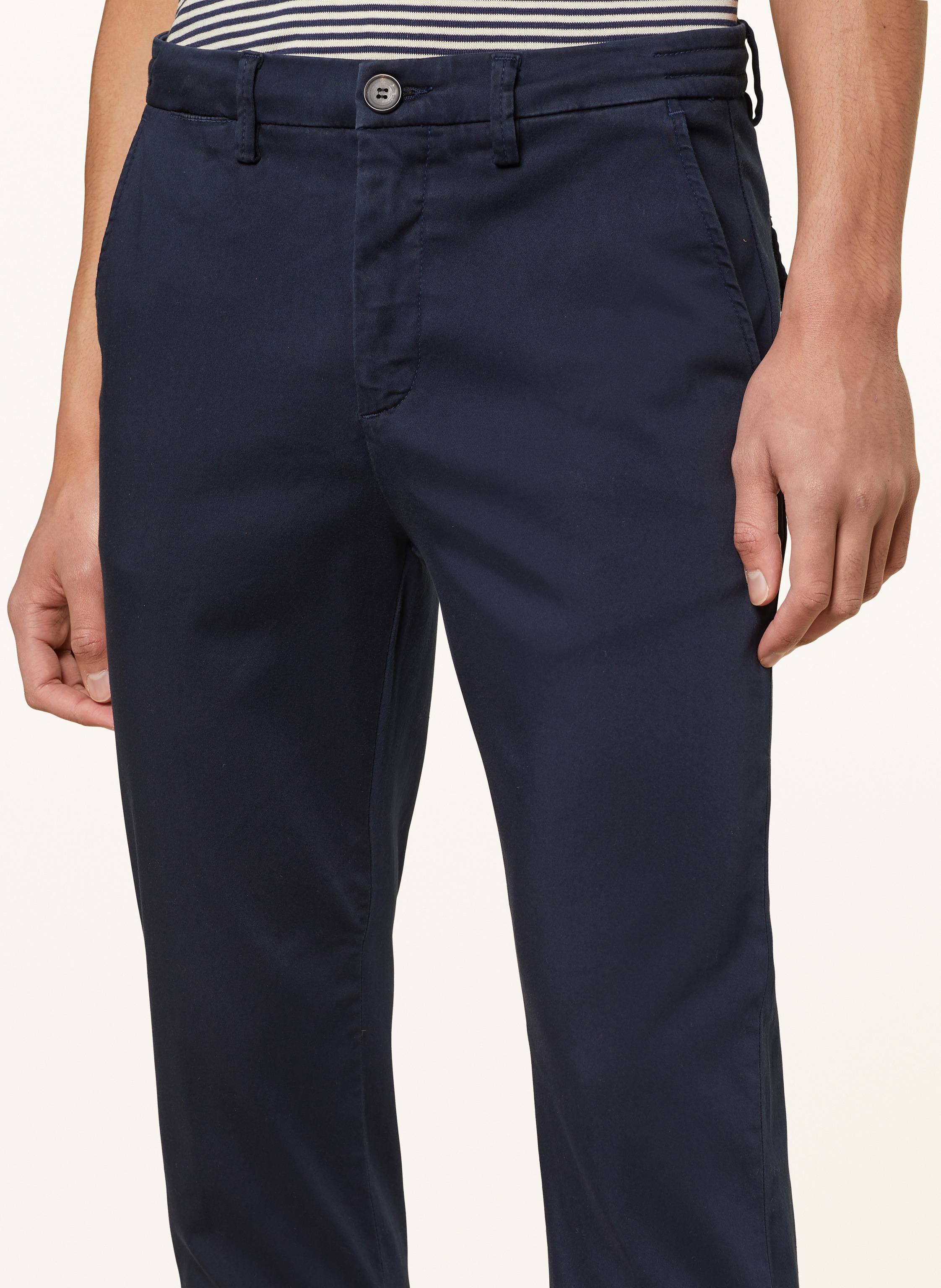 Thumbnail - Mos Mosh Gallery Chino Mmghunt Regular Fit blau