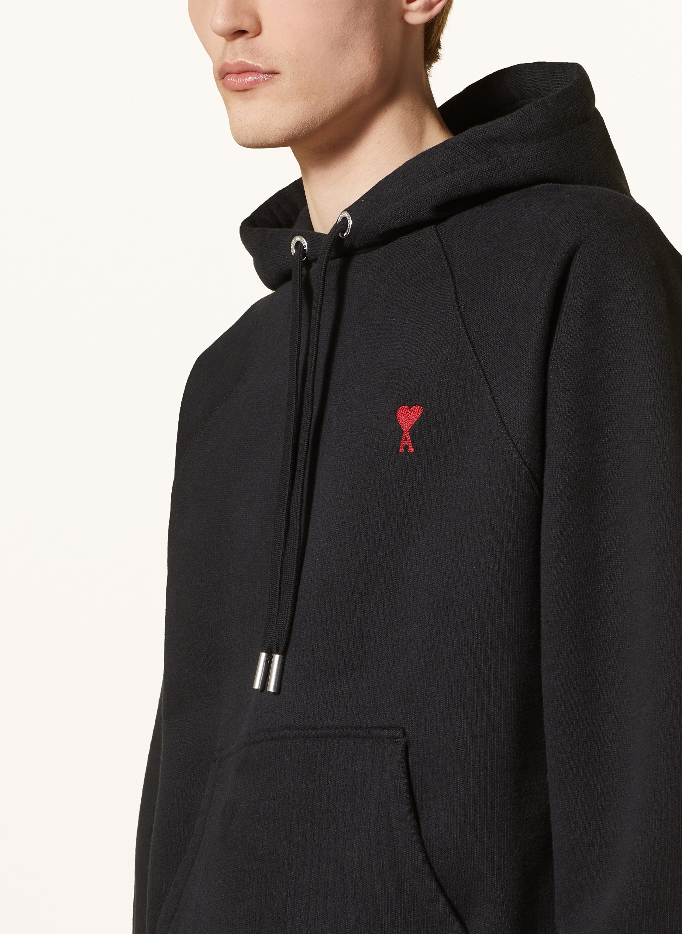 Thumbnail - Ami Paris Hoodie schwarz