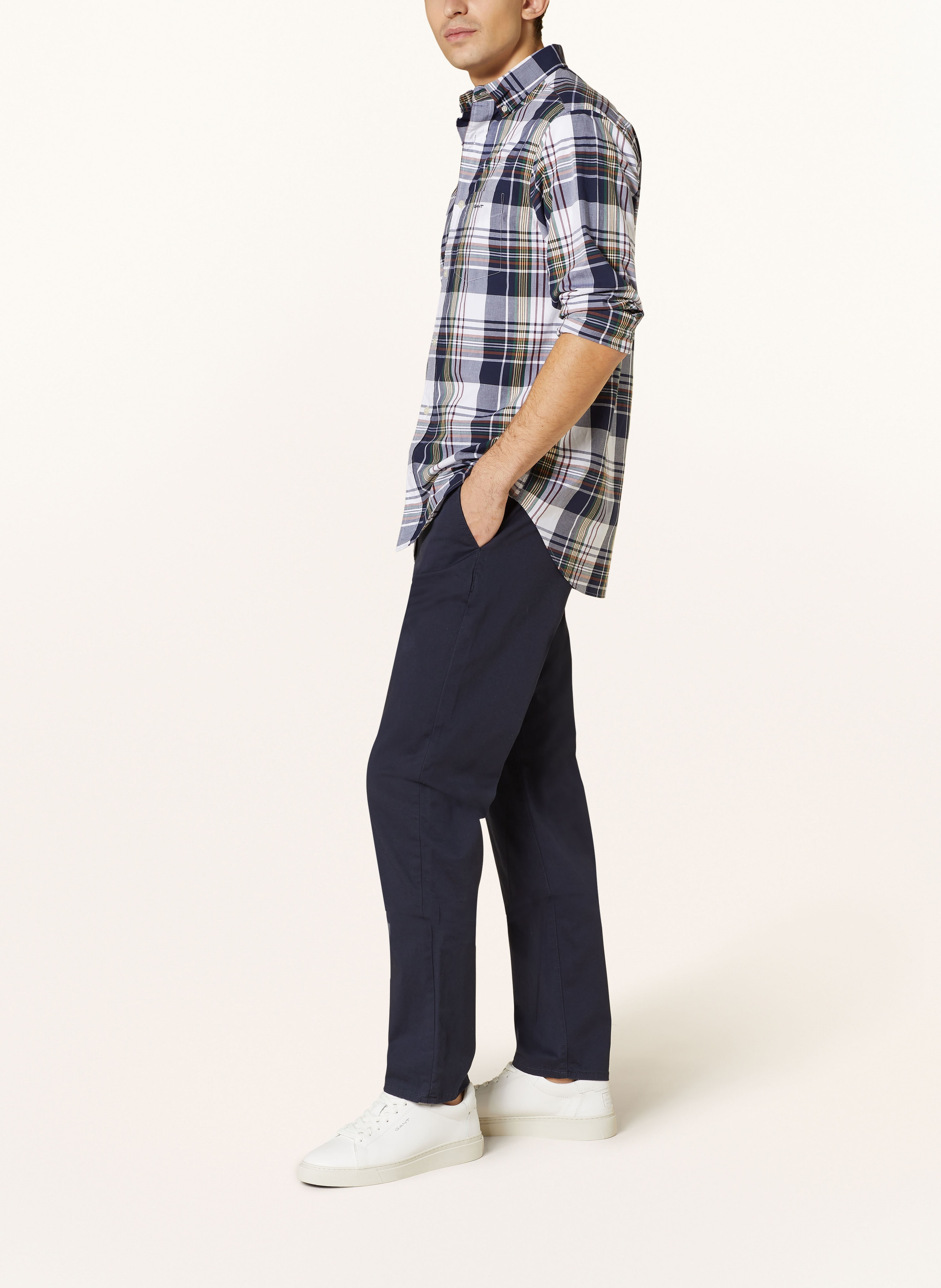 Thumbnail - Gant Chino Regular Fit blau