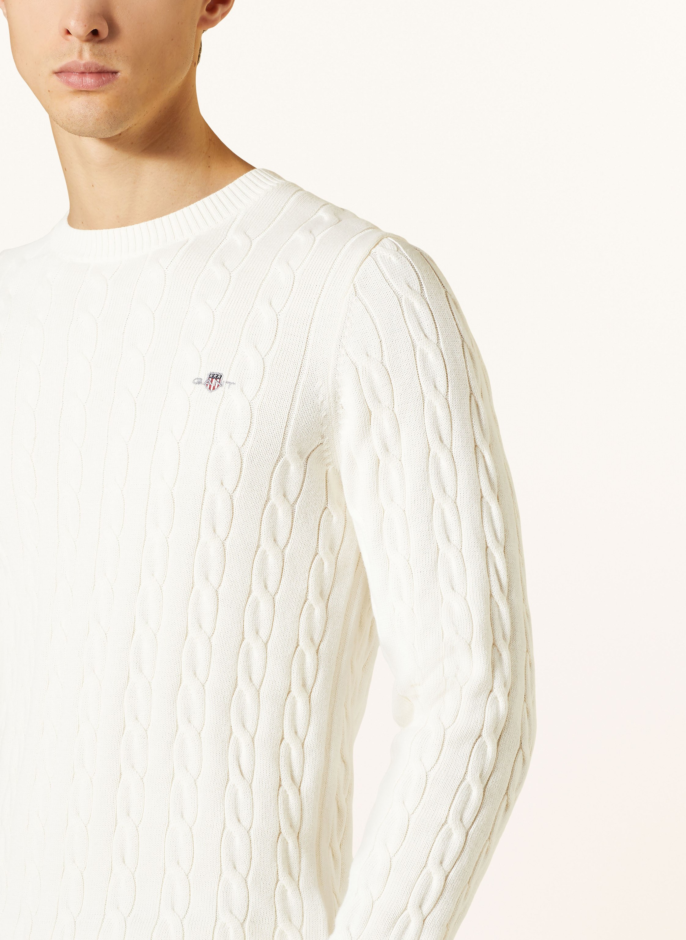 Thumbnail - Gant Pullover weiss