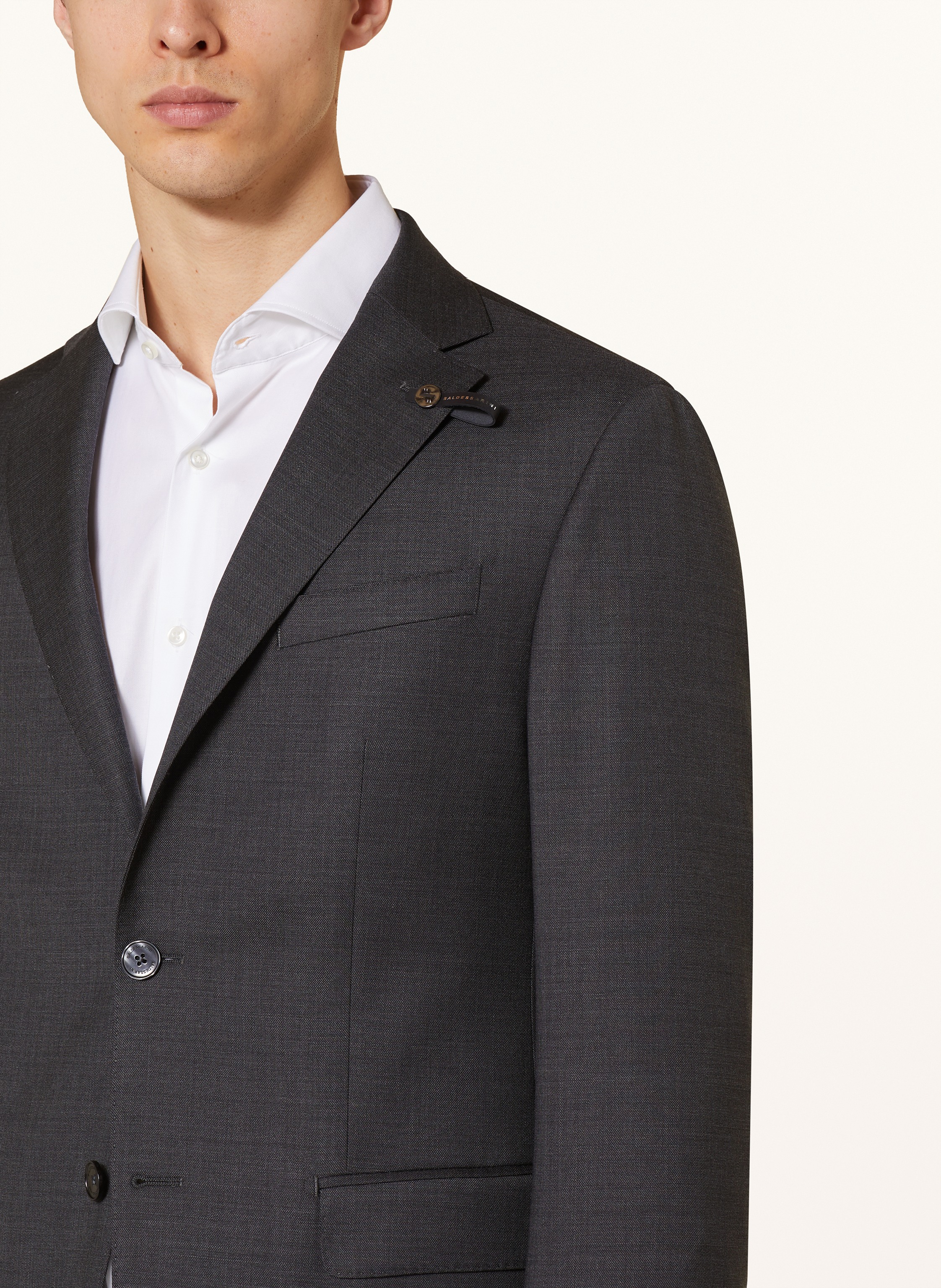 Thumbnail - Baldessarini Anzugsakko Slim Fit grau