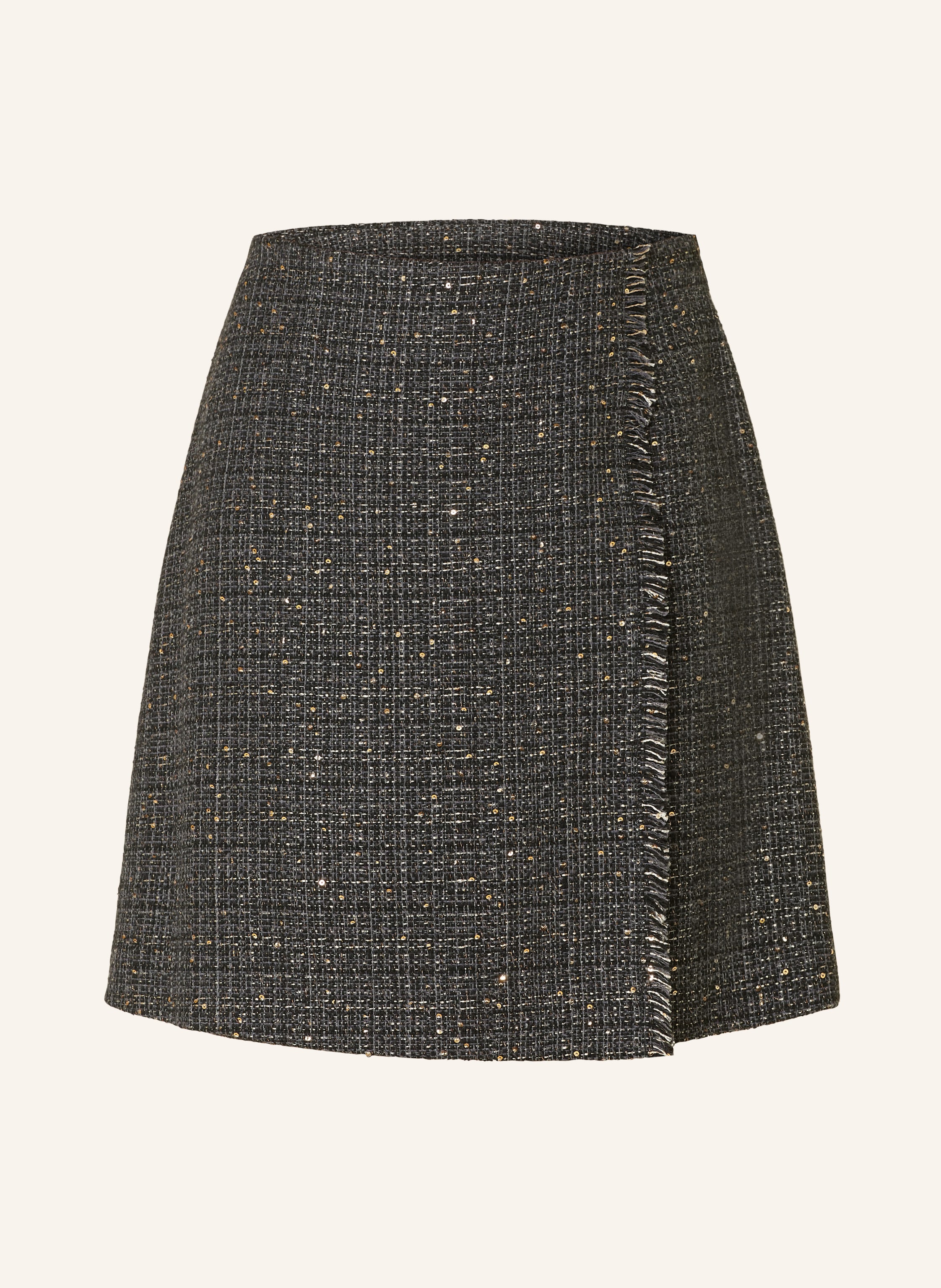 Oasis multicoloured tweed mini skirt shop