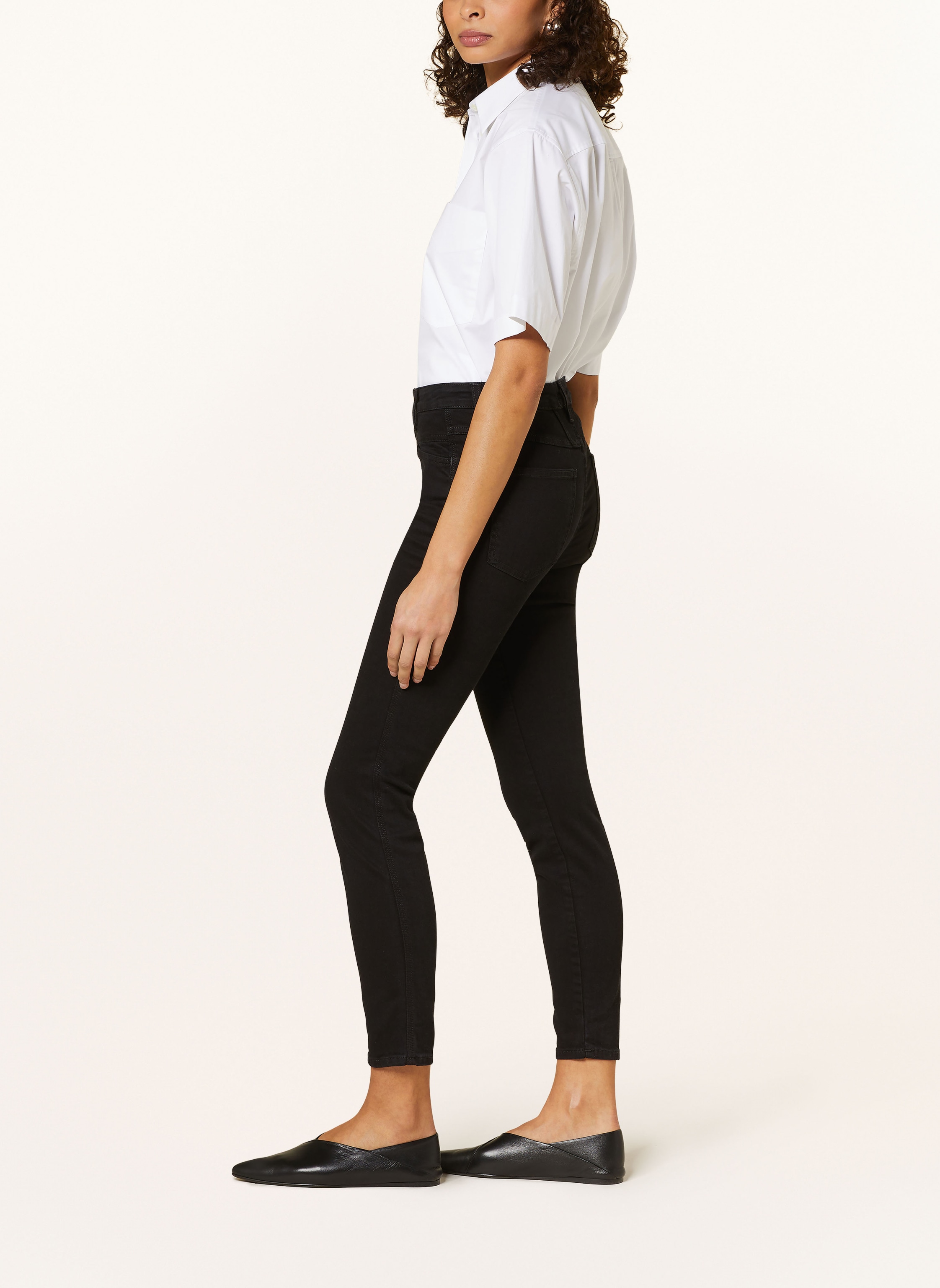 Thumbnail - Closed Skinny Jeans Skinny Pusher schwarz