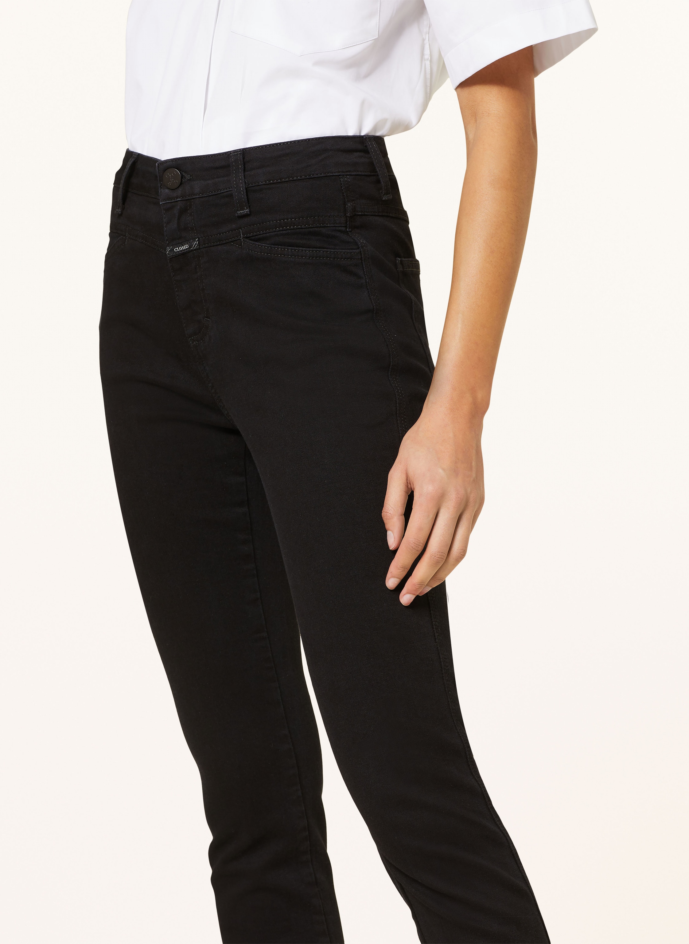 Closed Skinny Jeans schwarz – Bild 2