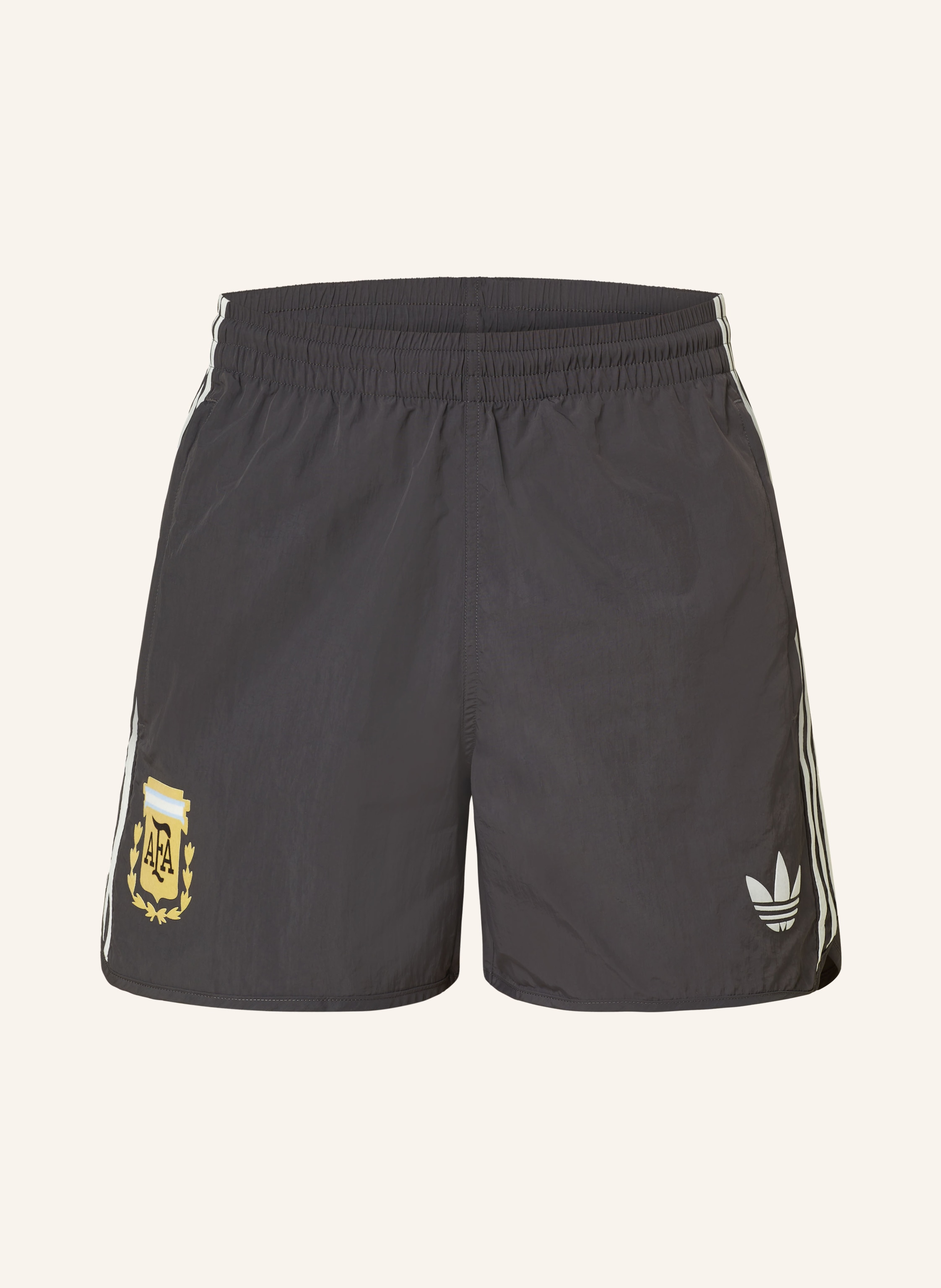 adidas Originals Trainingsshorts ARGENTINA ADICOLOR in schwarz weiss