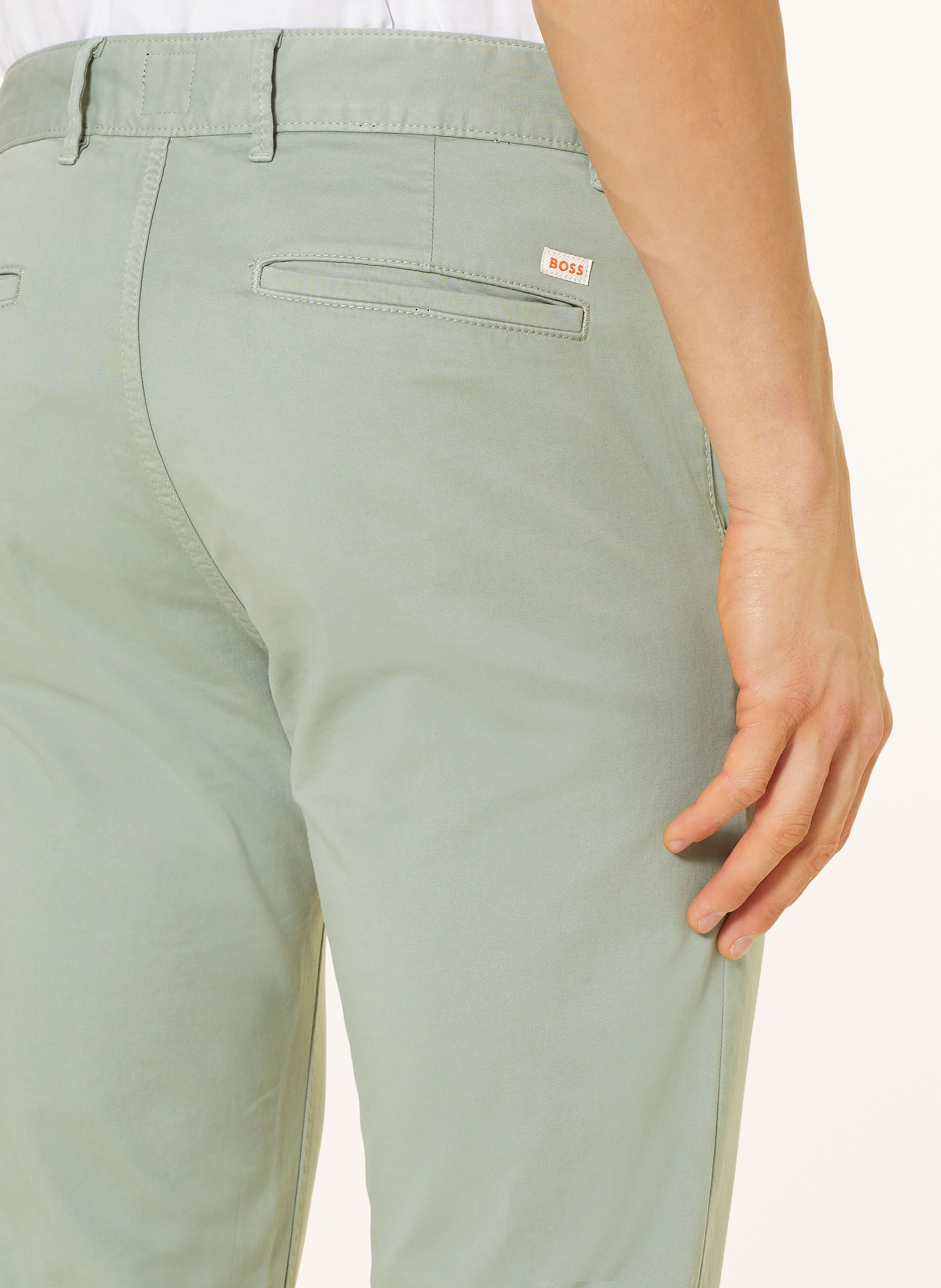 Thumbnail - Boss Chino Chino Slim Fit gruen