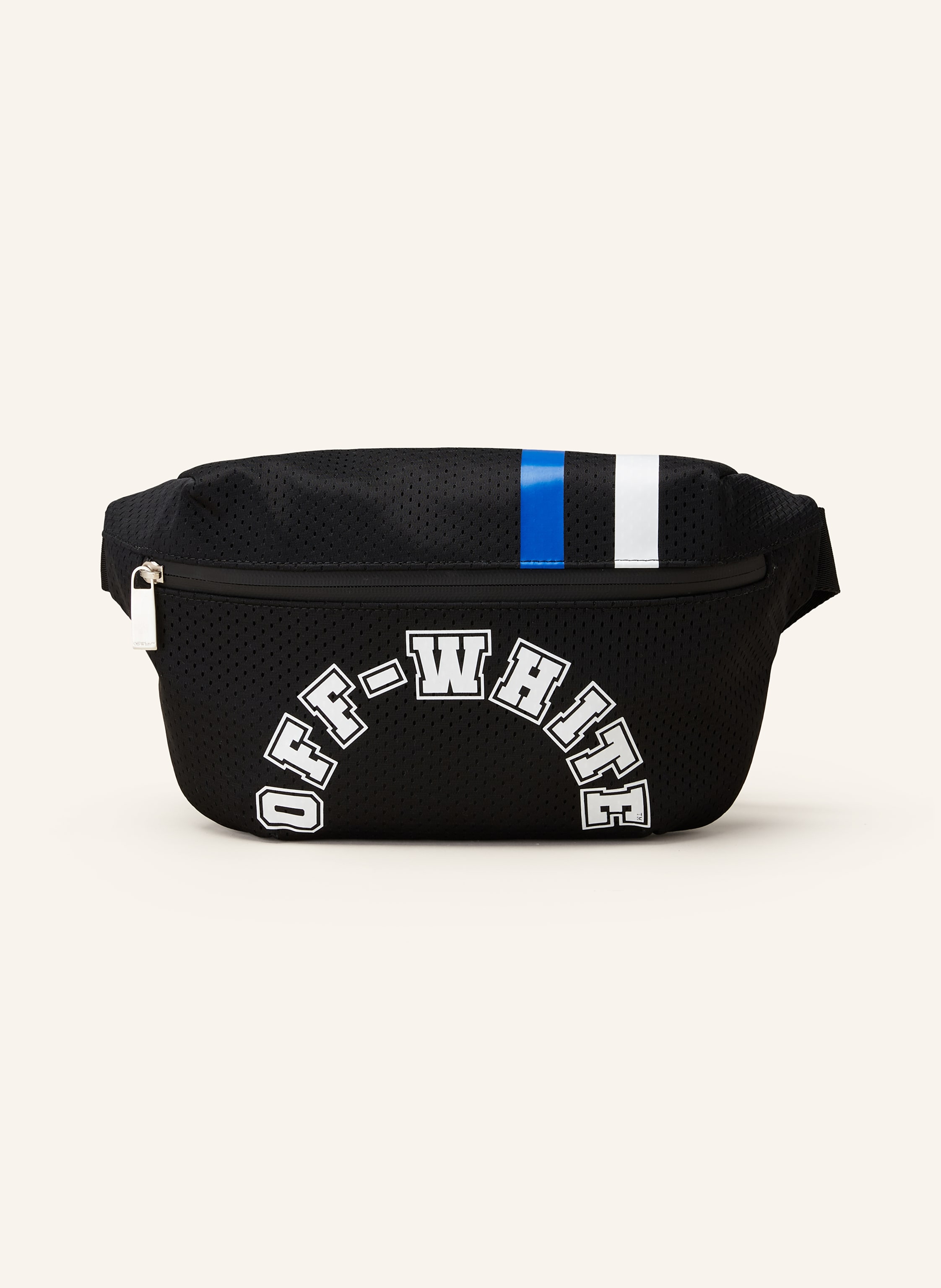 Off White Waist bag in black white blue