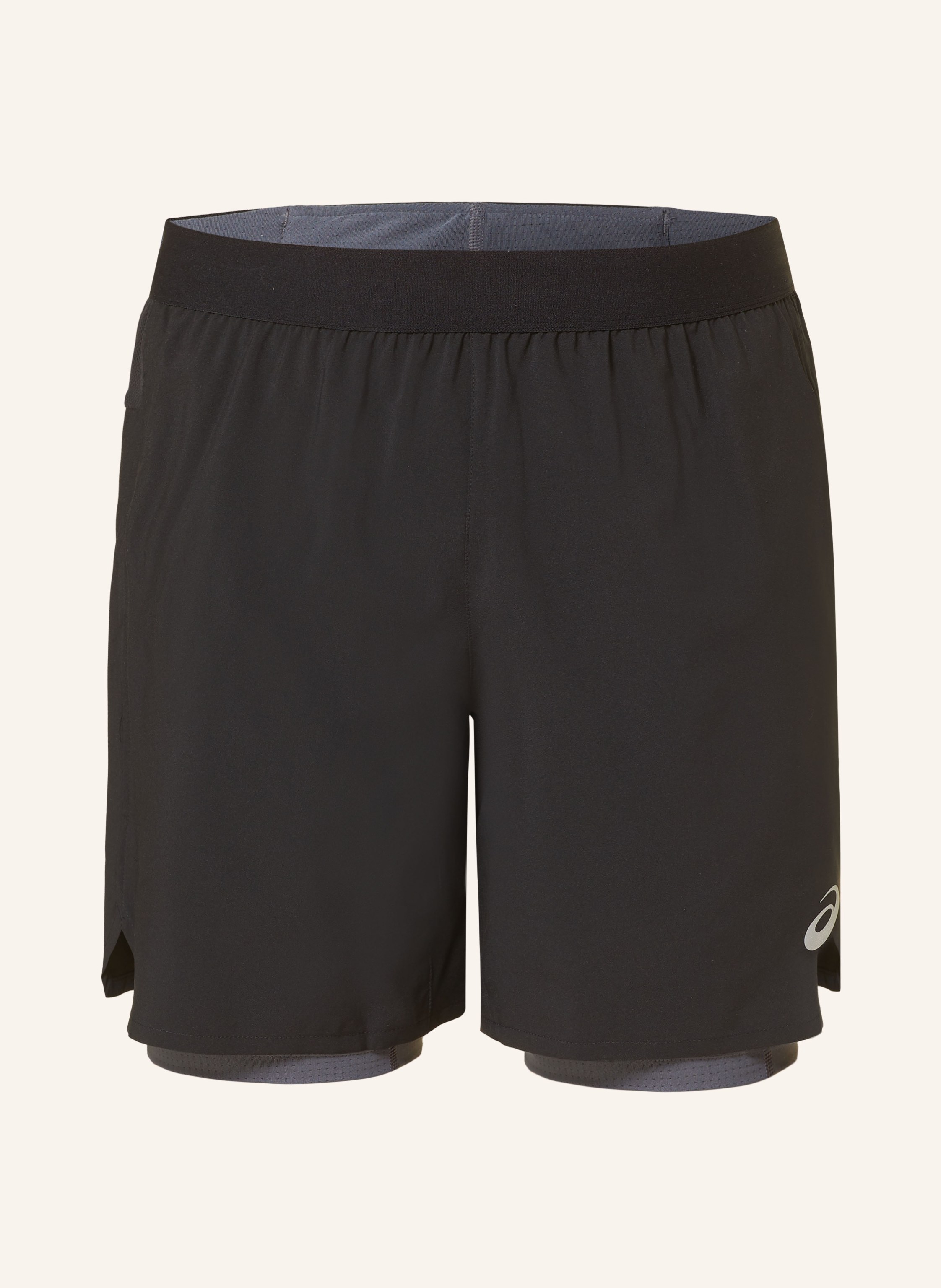 Asics 2 in 1 running shorts 2025