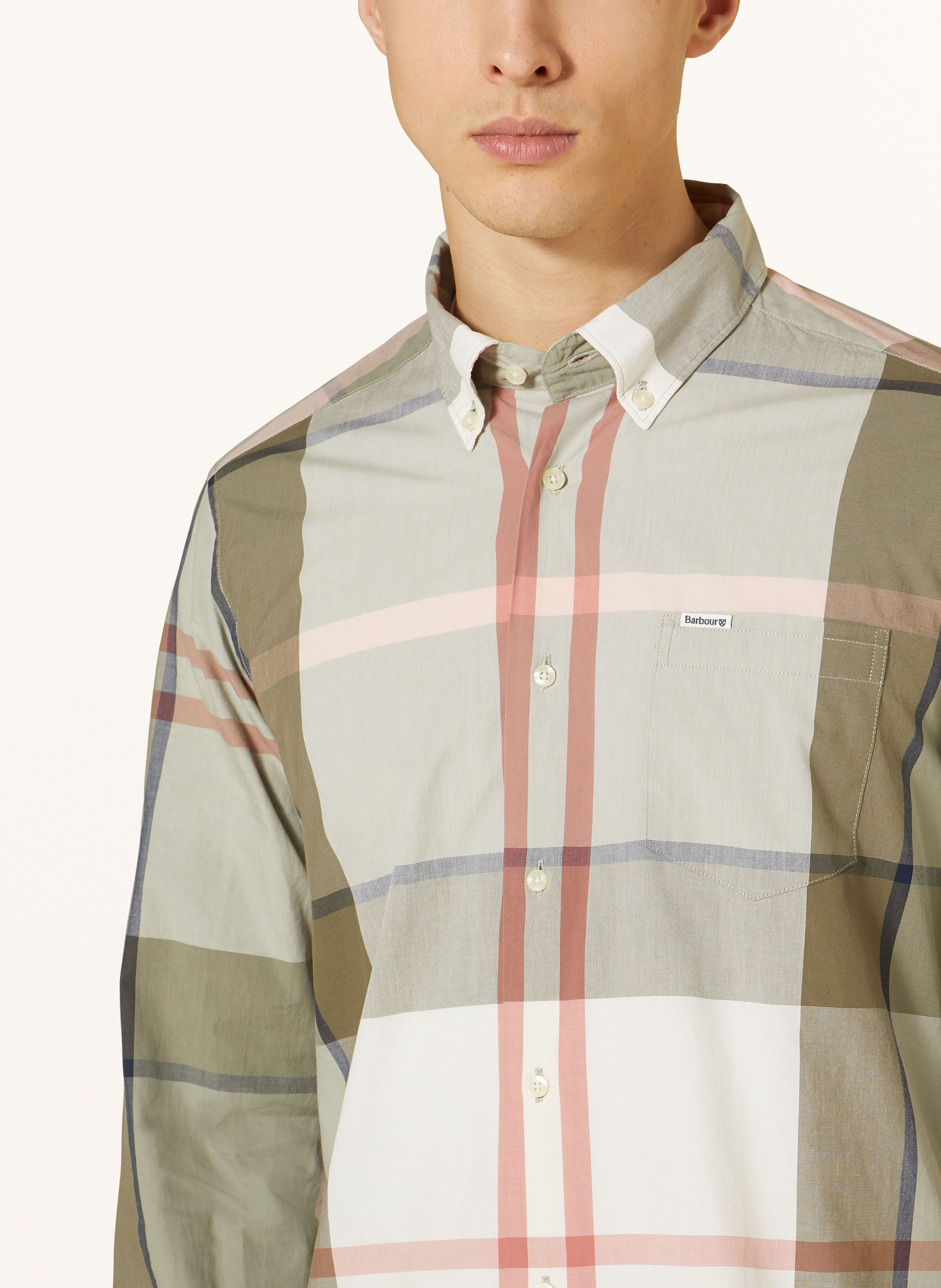 Thumbnail - Barbour Hemd Harris Tailored Fit gruen